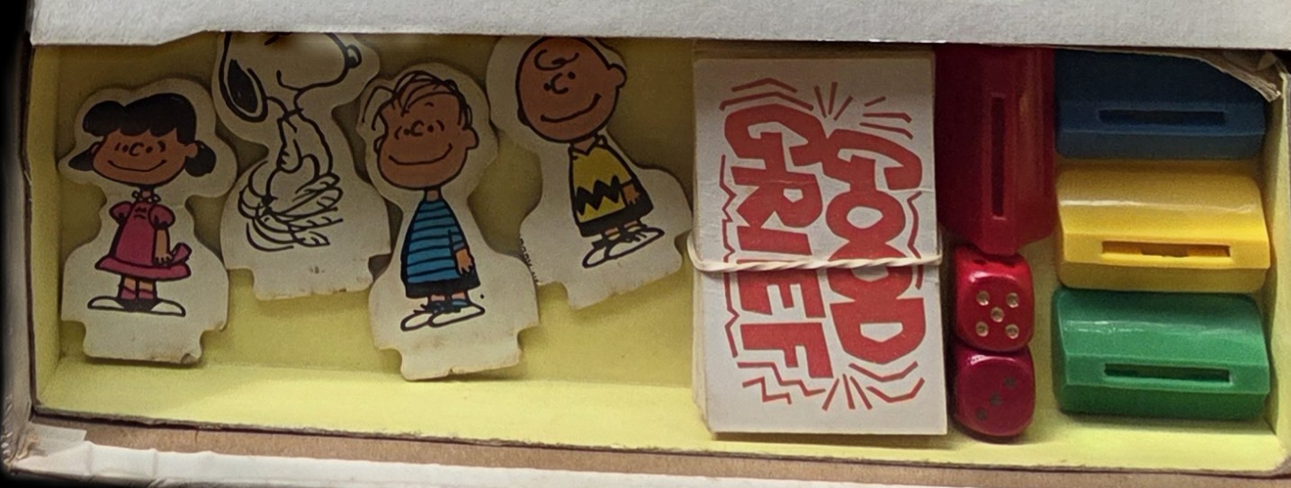 “GOOD OL CHARLIE BROWN” BOARD GAME Vintage MB 1971 100% COMPLETE PEANUTS SNOOPY