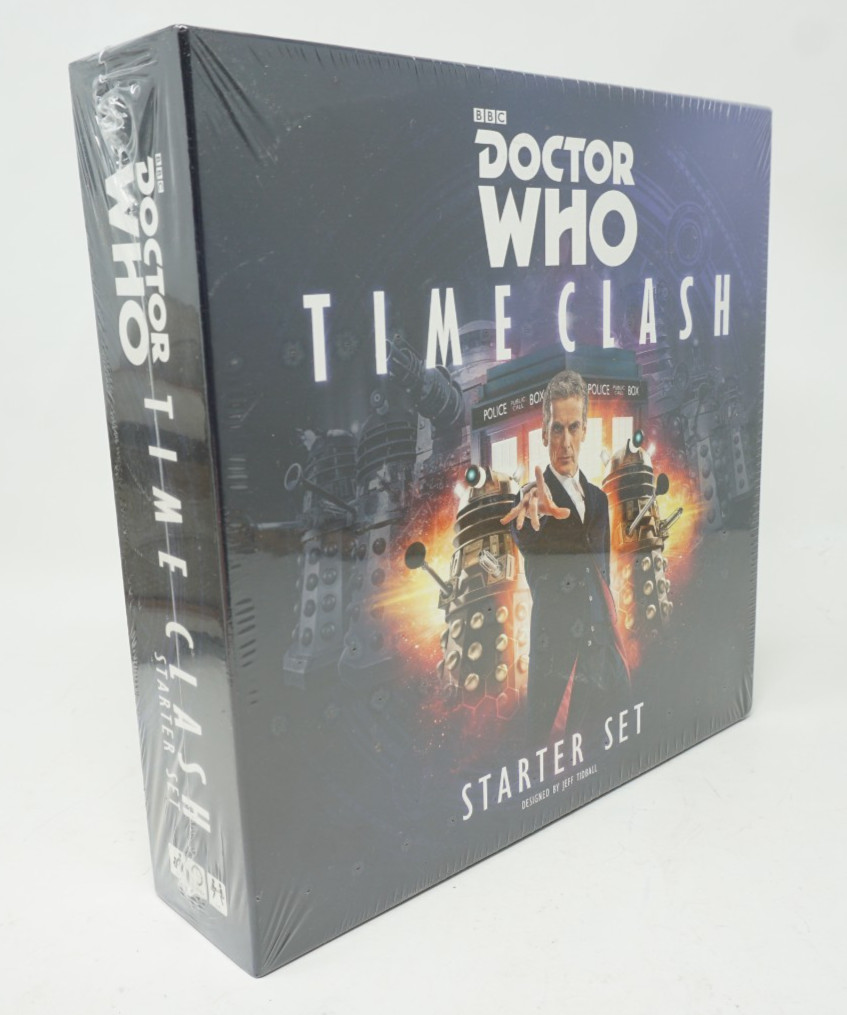 Cubicle 7 Dr Who Time Clash Starter Set Board Game 2 to 4 Players New Sealed