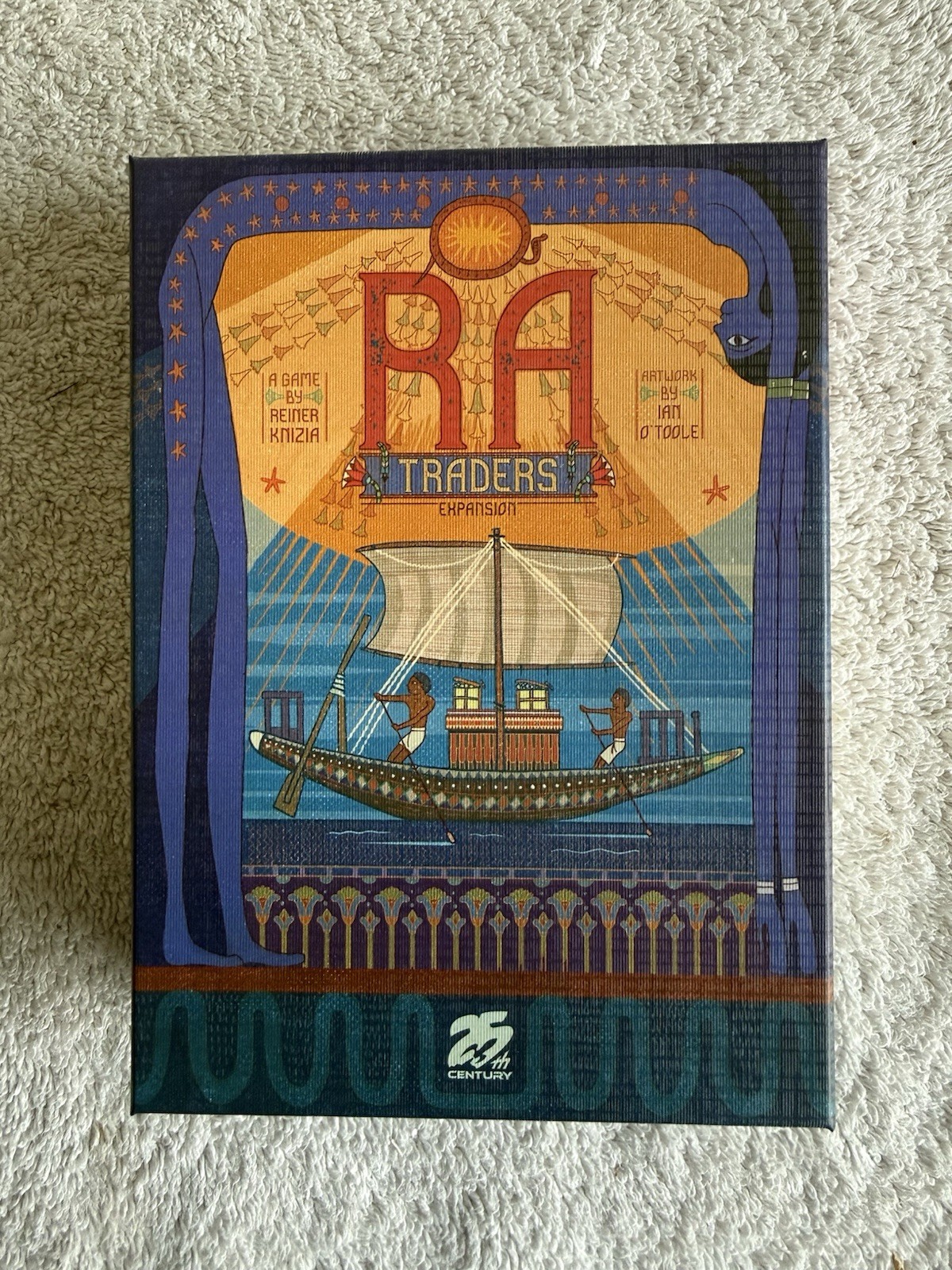 Title: RA: Traders Expansion Board Game (25th Century Games) Reiner Knizia
