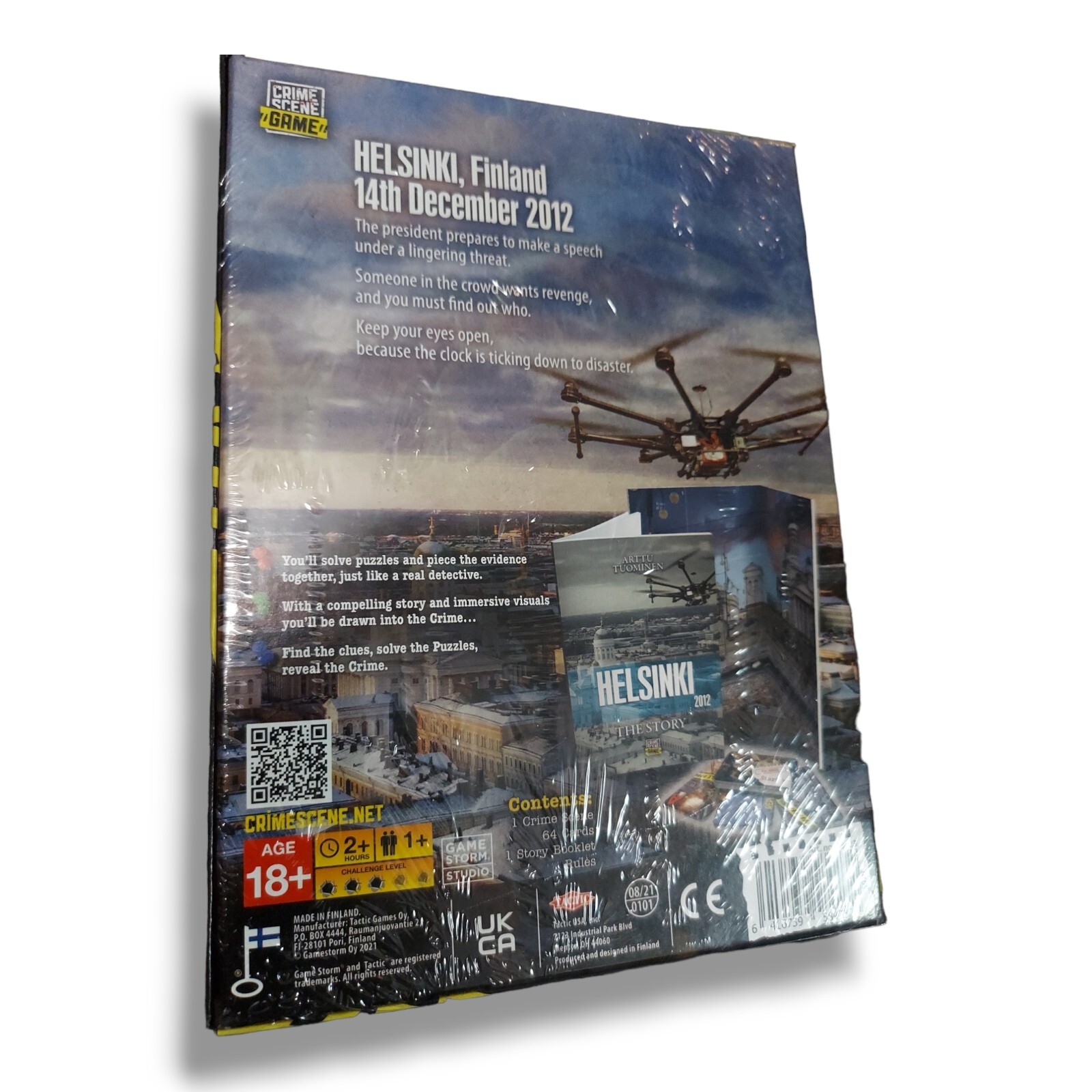 Helsinki 2012 Crime Scene Game – Finland Brand NEW Factory Sealed