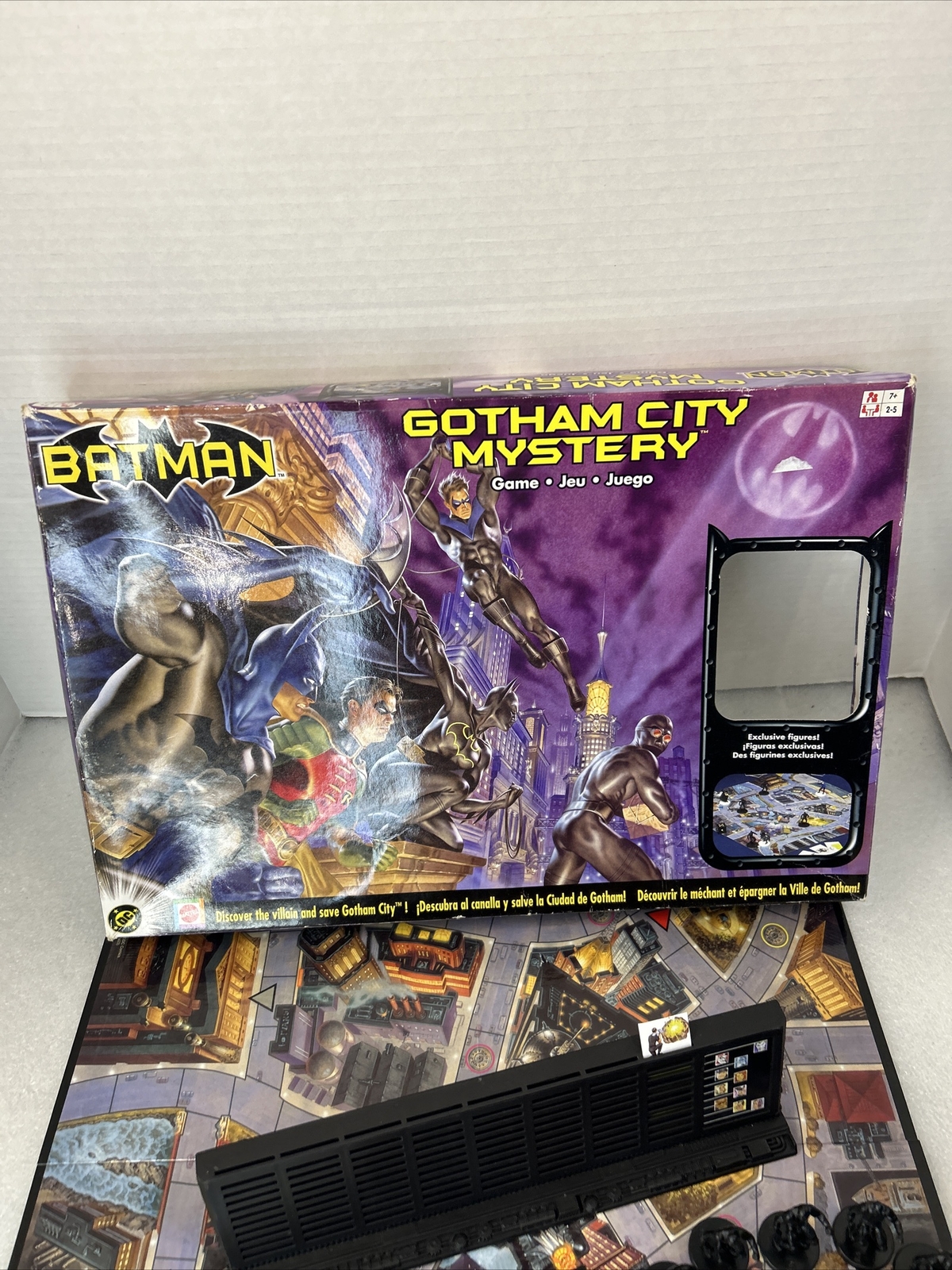 Batman Gotham City Mystery Game DC Comics THG Missing Cards And Batgirl READ