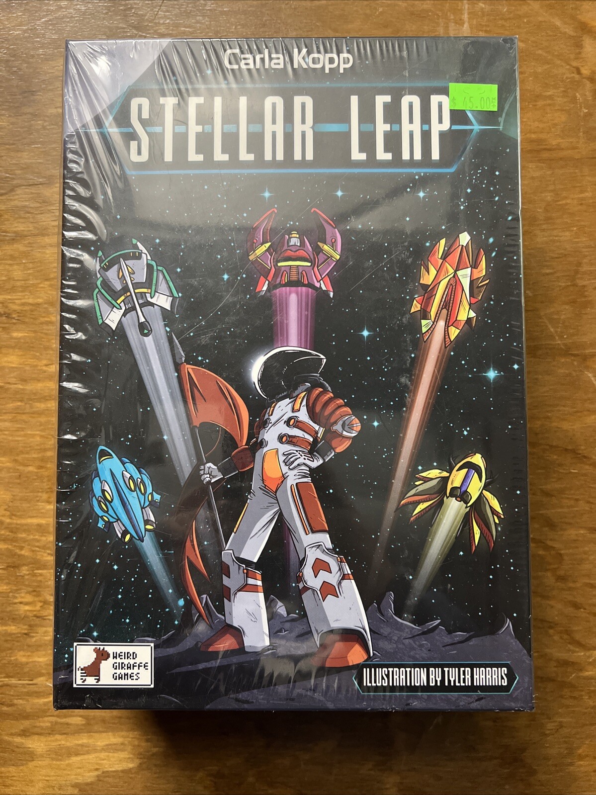 Weird Giraffe Games Board Game Stellar Leap Box SW (New)