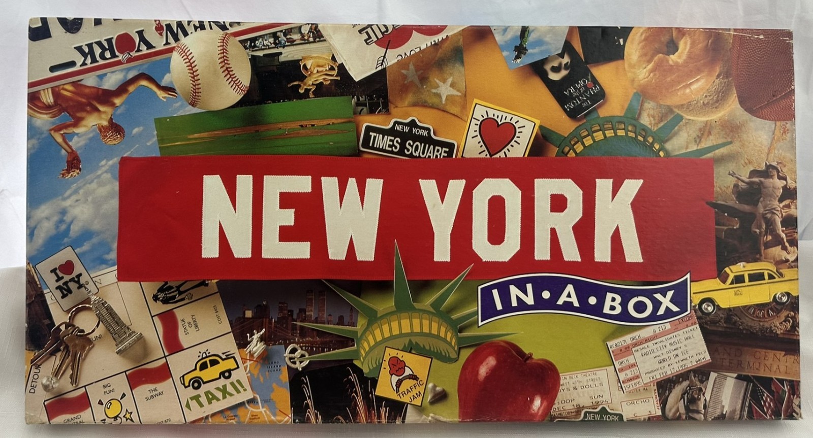 1997 New York in A Box Monopoly Game by Late for the Sky Complete Great Cond