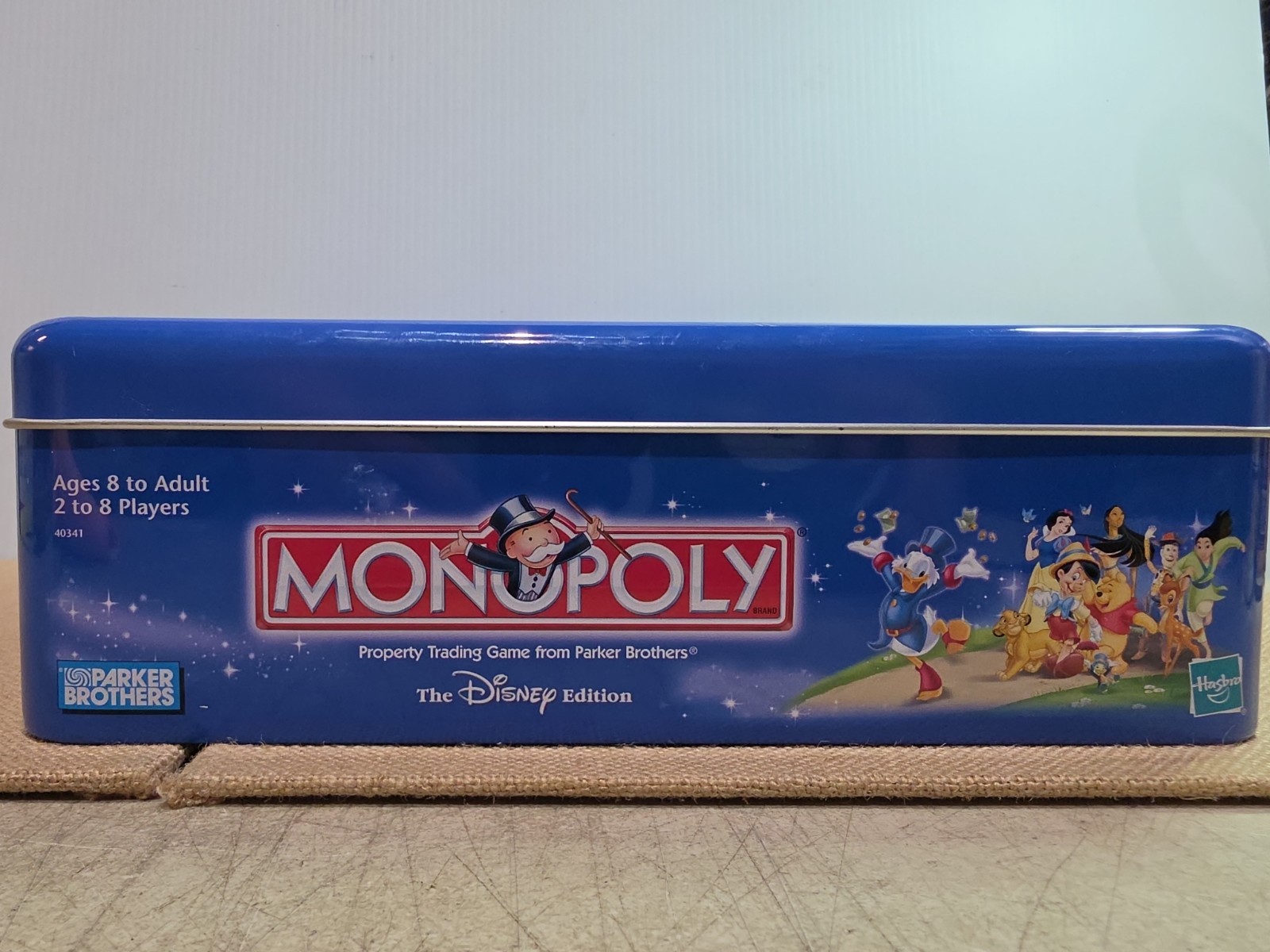 Monopoly The Disney Edition 2001 Exclusive Tin Rare 100% Complete!!