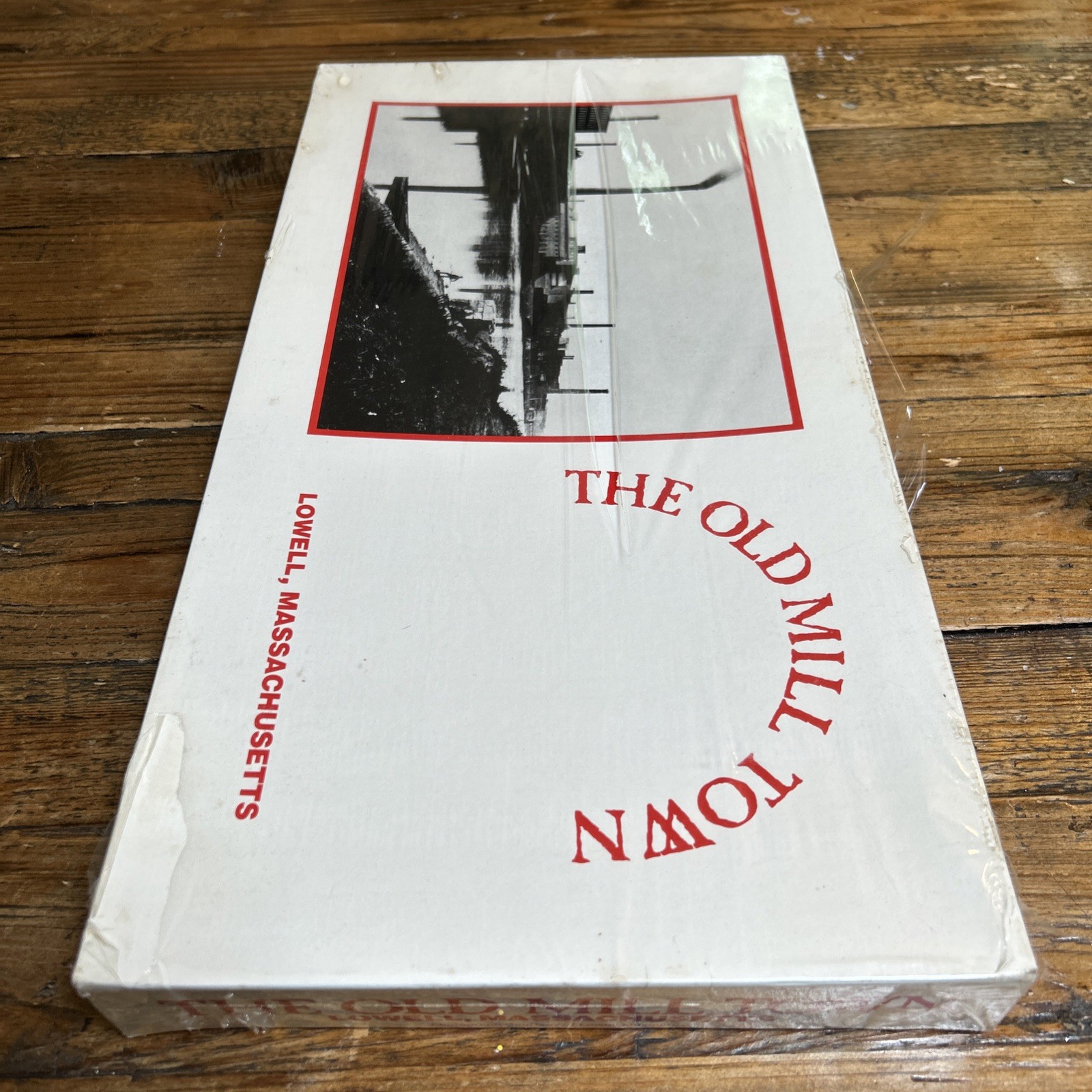 NEW SEALED! RARE! Vintage 1981 The Old Mill Town Board Game Lowell Massachusetts