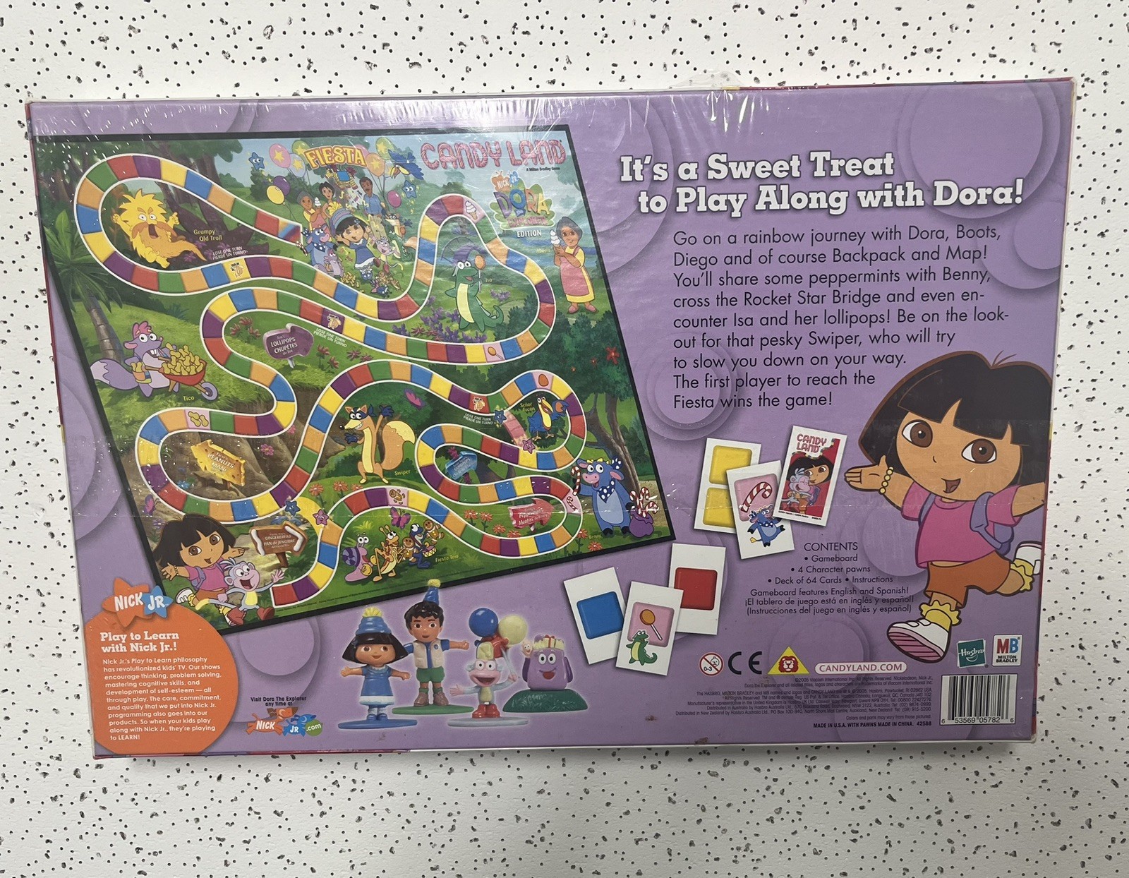 Candyland Game Nick Jr Dora The Explorer Edition Milton Bradley Complete Sealed