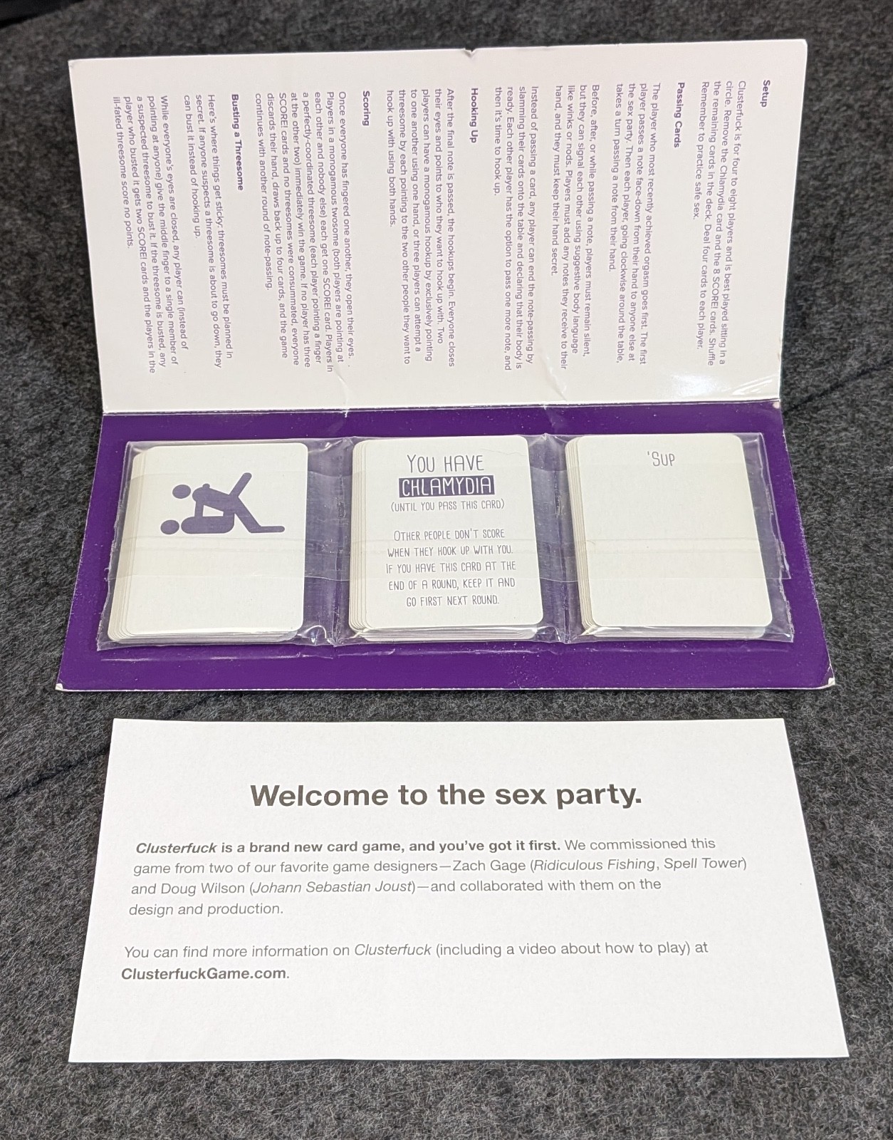 Clusterf**k Adult Card Party Game Cards Against Humanity 2013 New Sealed