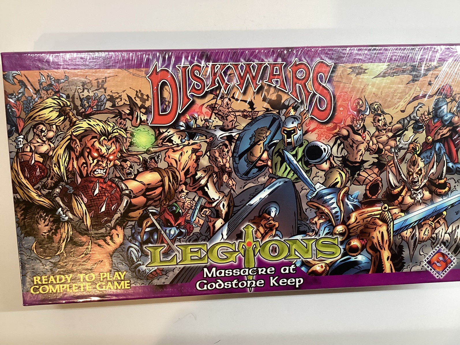 DiskWars Legions Massacre at Godstone Keep NEW Sealed Fantasy Flight FFG OOP