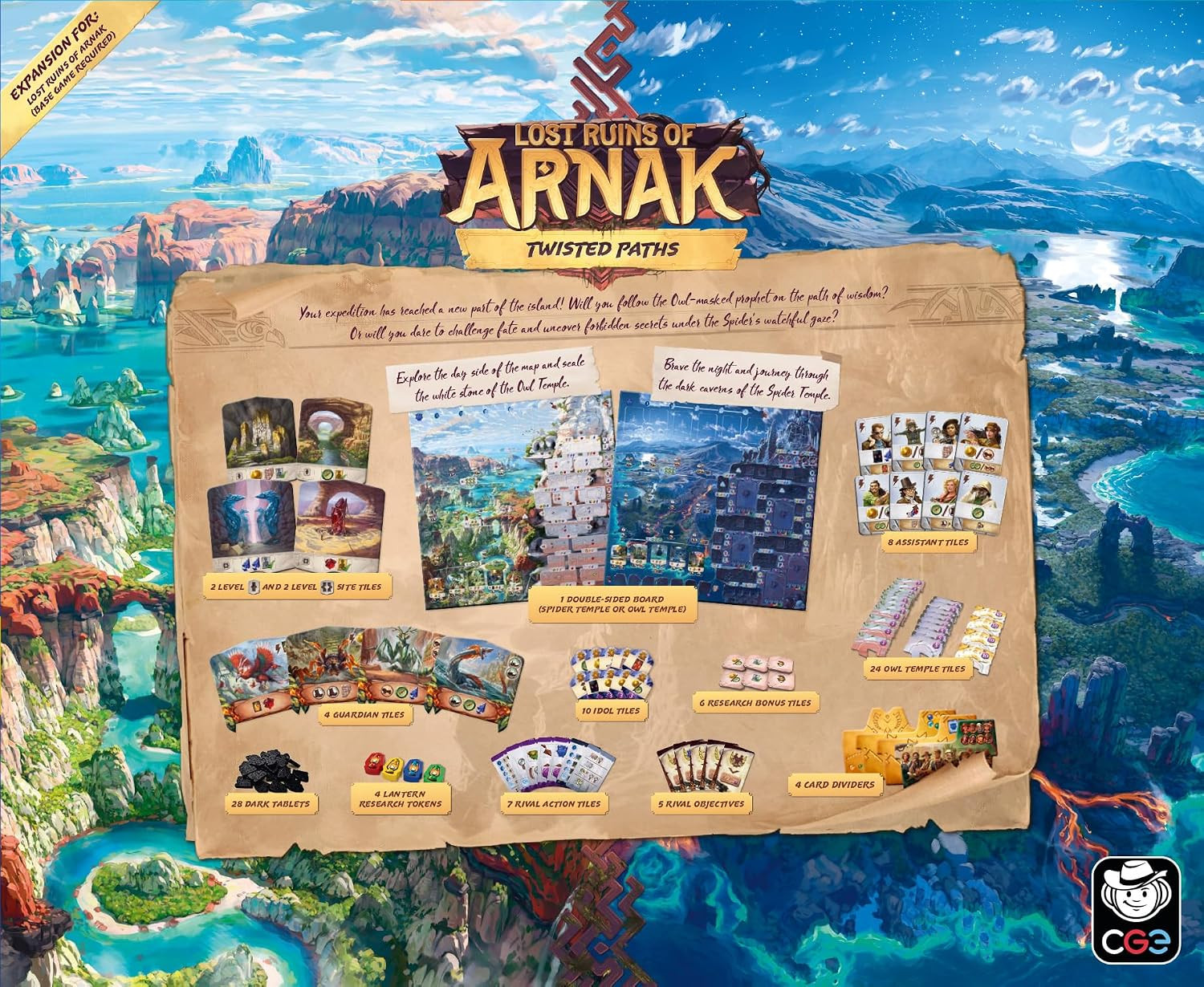 Twisted Paths Expansion for Lost Ruins of Arnak