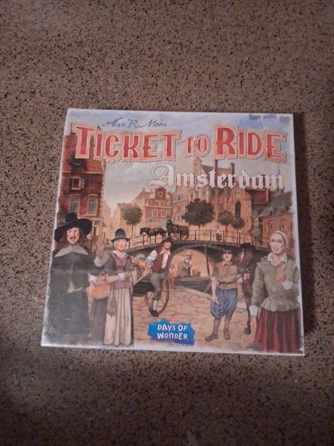 NEW! Ticket To Ride Amsterdam Board Game Days of Wonder Alan R Moon Train Cards