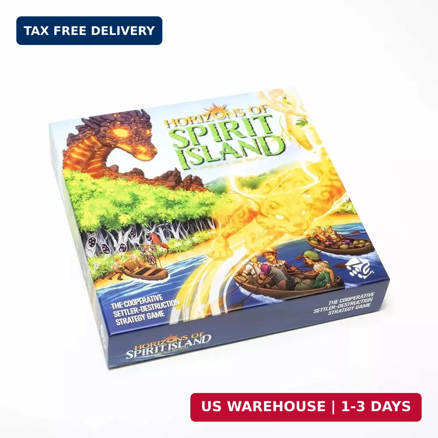 Greater Than Games | Horizons of Spirit Island | Cooperative Strategy Board Game