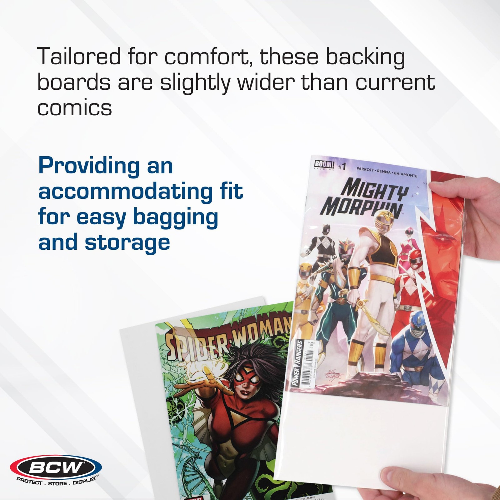 Current Comic Book Backing Boards – 100 Pack | 24 pt., Coated, Buffered with …