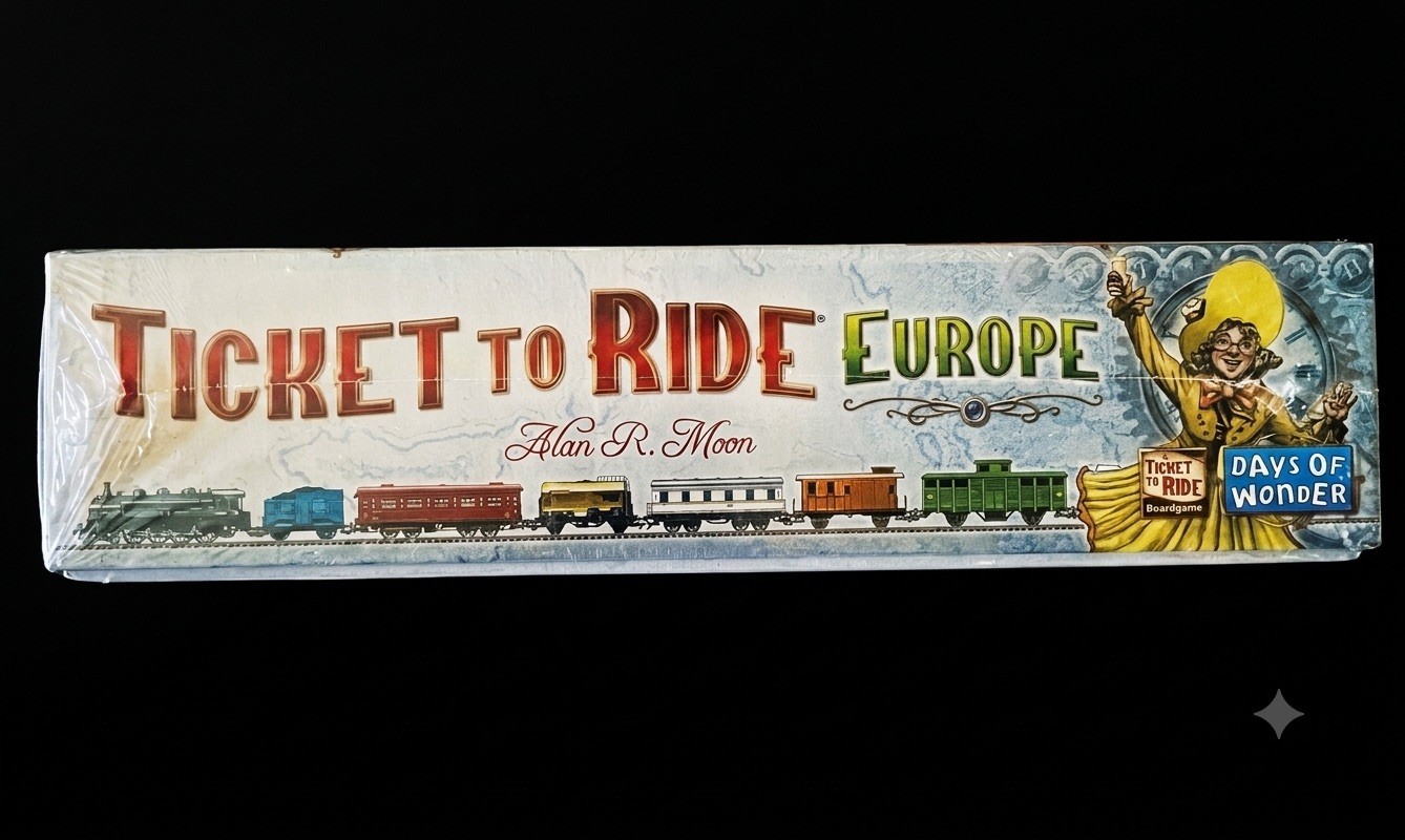 Ticket to Ride Europe Game Train New Sealed in Box EXCELLENT CONDITION