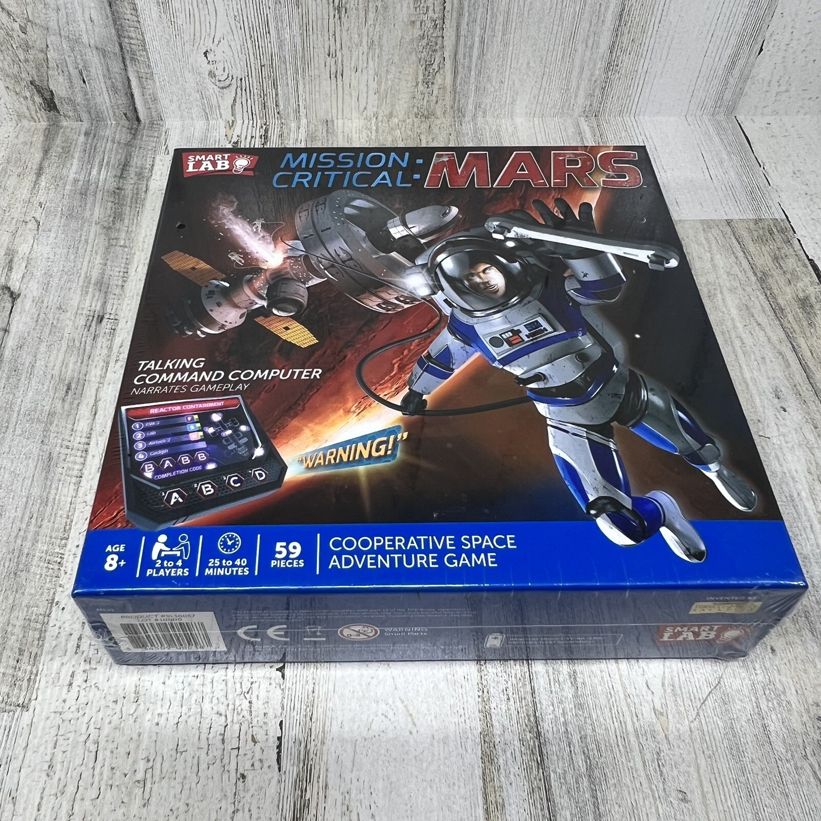 Mission Critical: Mars Cooperative Space Adventure Board Game SmartLab Toys NEW