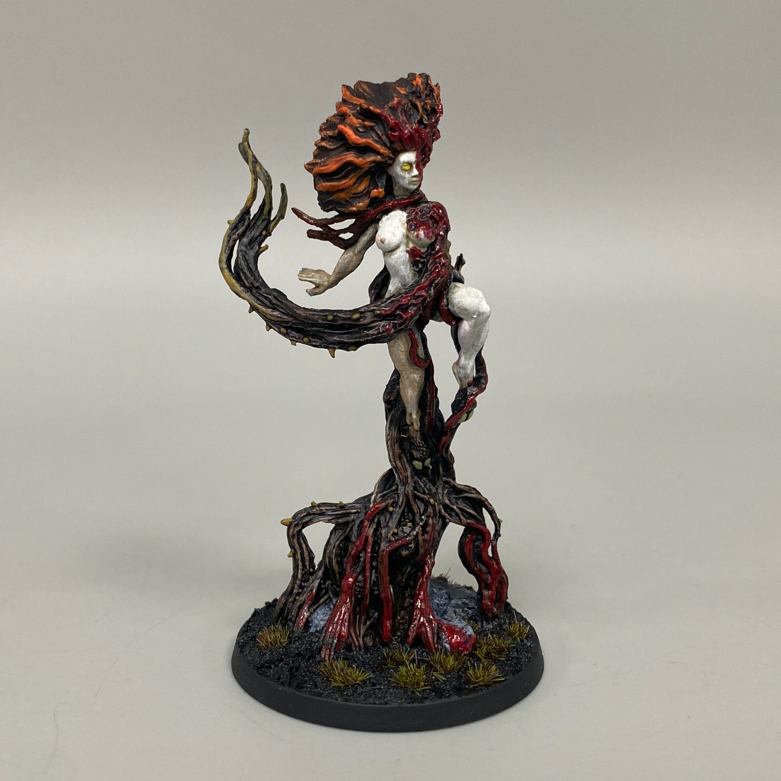 HATE MERCENARY THE MOTHER PAINTED DRYAD ELF WITCH CHAOS RPG FANTASY SORCERESS