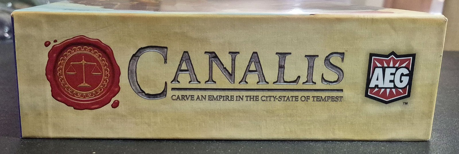 Canalis A Tempest Board Game 2013 Alderac Entertainment Group Open Excellent Cnd