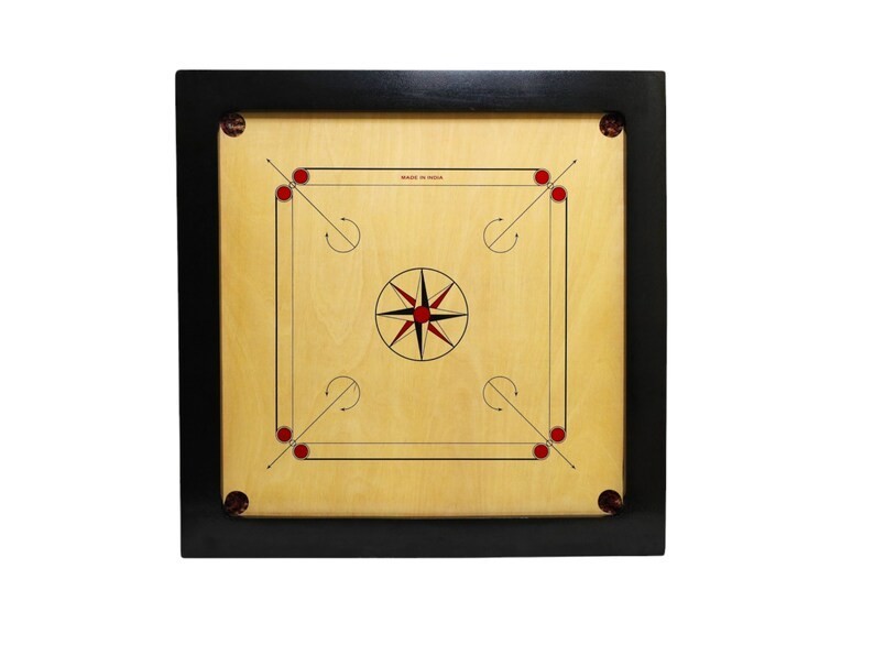 Carrom Board 35 INCH Full Size with 1.5″ Border (Super) with STRICKER
