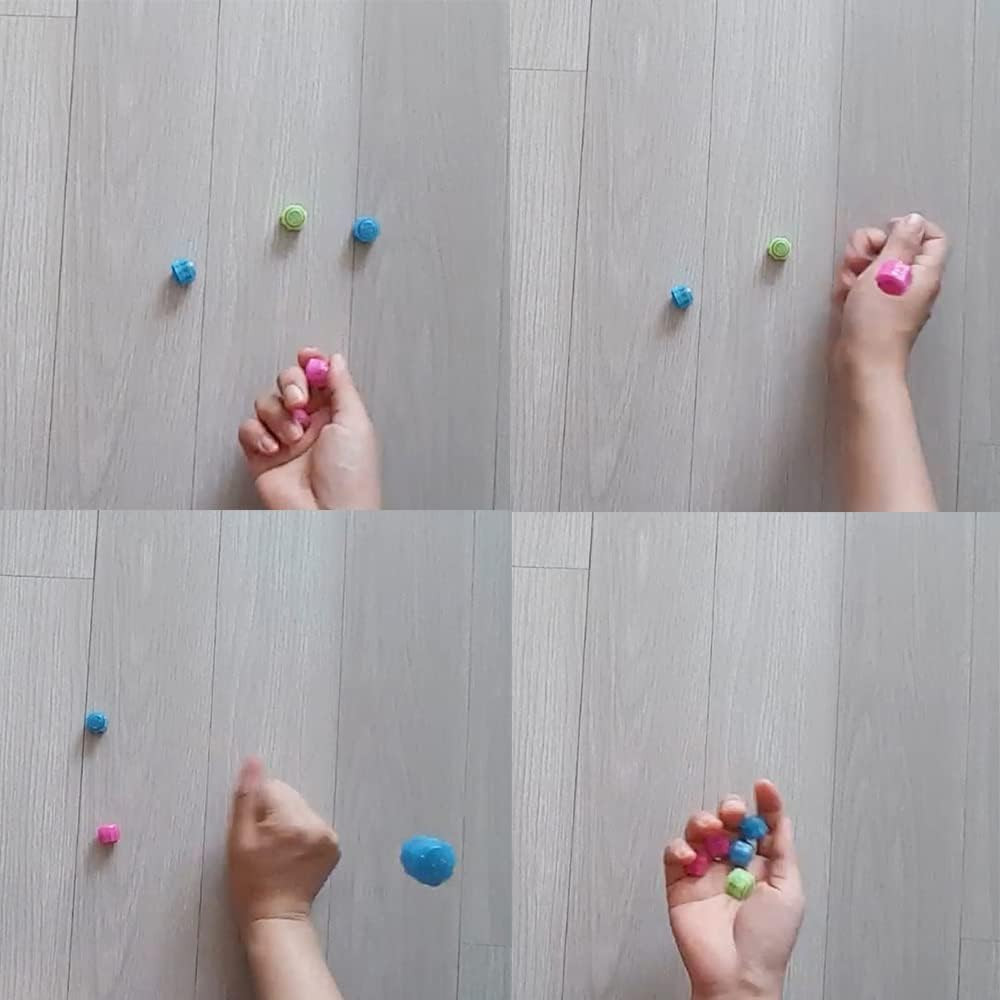 [Random] n Traditional Play Game Gonggi Jack Stone Pebbles Set (2 Sets)