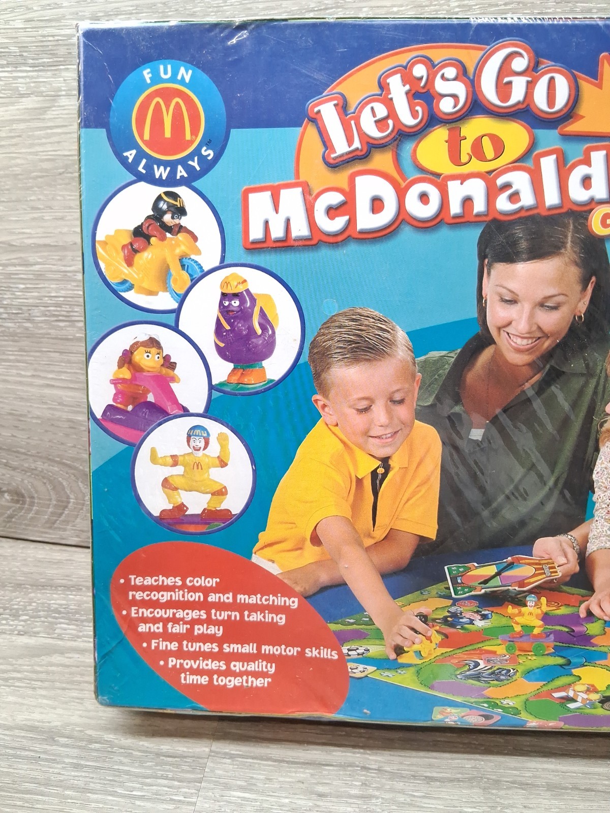 2001 Patch Products – Let’s Go to McDonald’s Game Sealed ( New Package Wear)