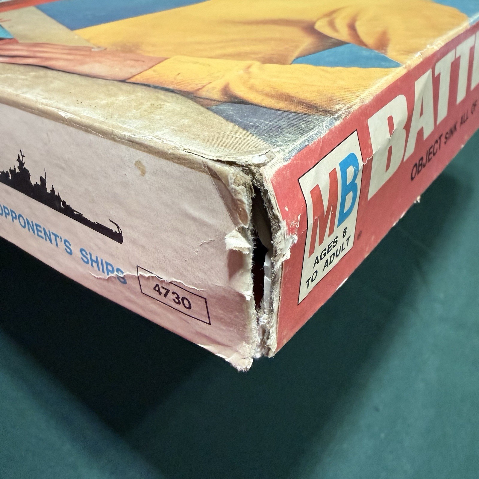 Battleship – Strategy Game 1967 Vintage Milton Bradley – 4730 – Complete