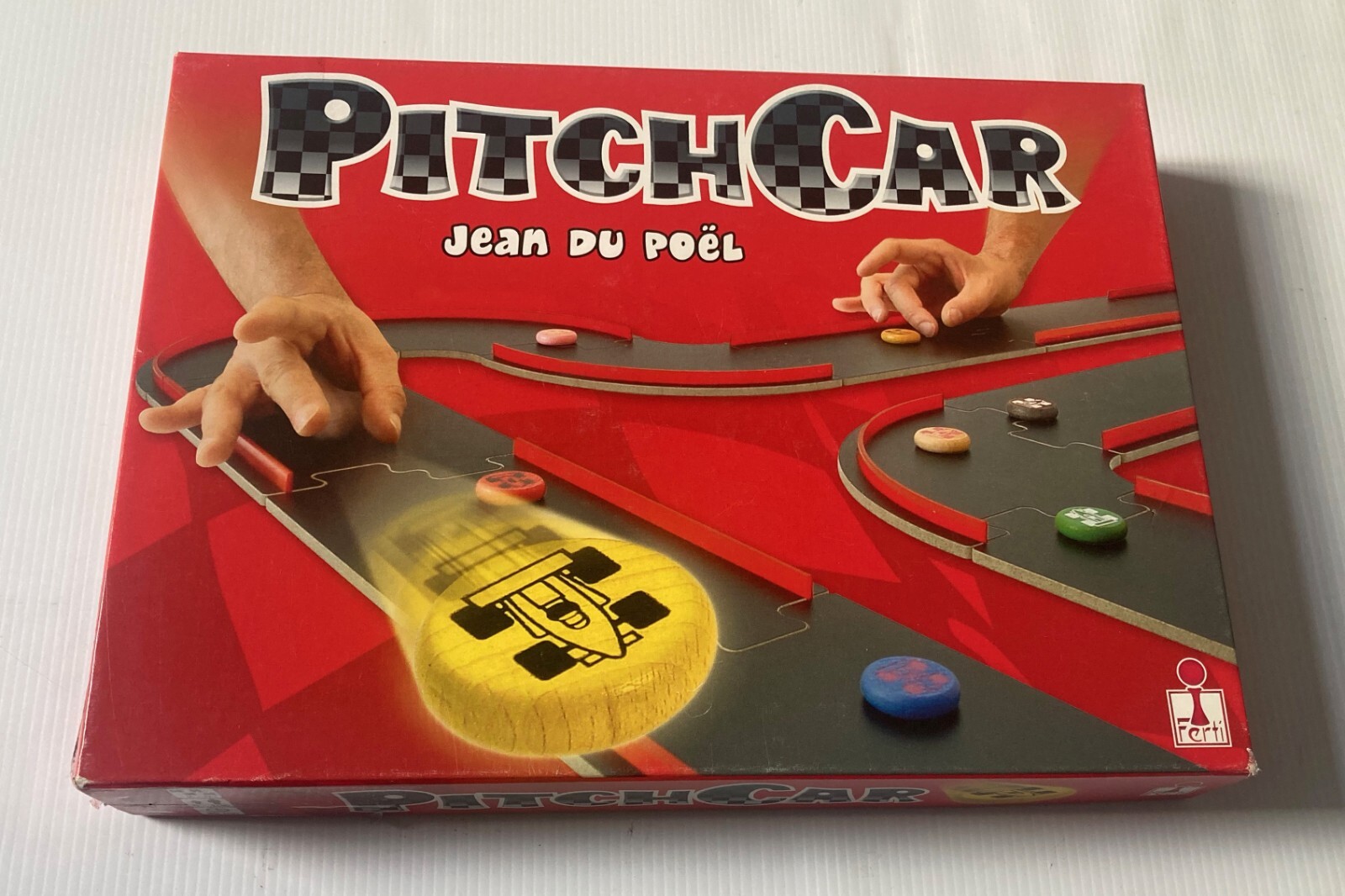 Ferti PItch Car BoardGame 2003 Jean du Poel course de pichenottes Pitchcar