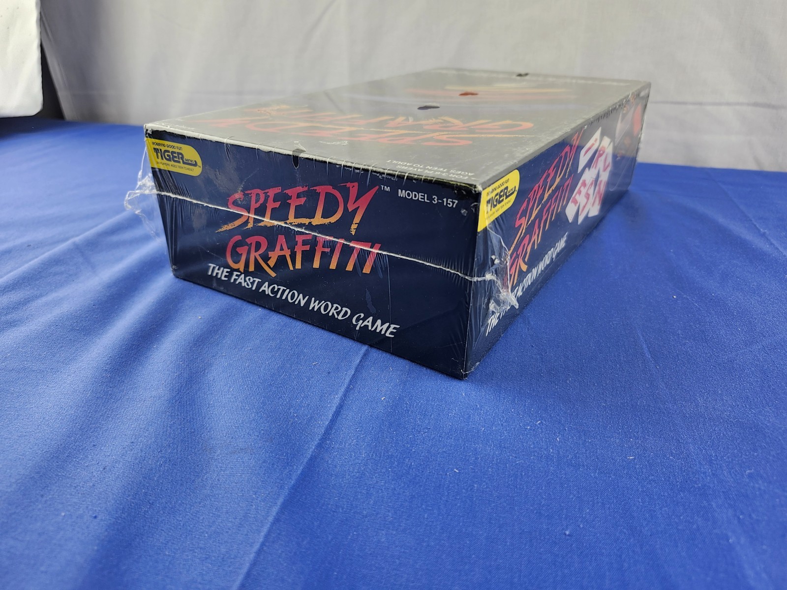Vintage Tiger Games Speedy Graffiti – the Fast Action Word Game