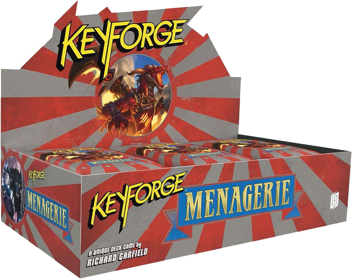 Keyforge: Menagerie Archon Deck Display Board Game New