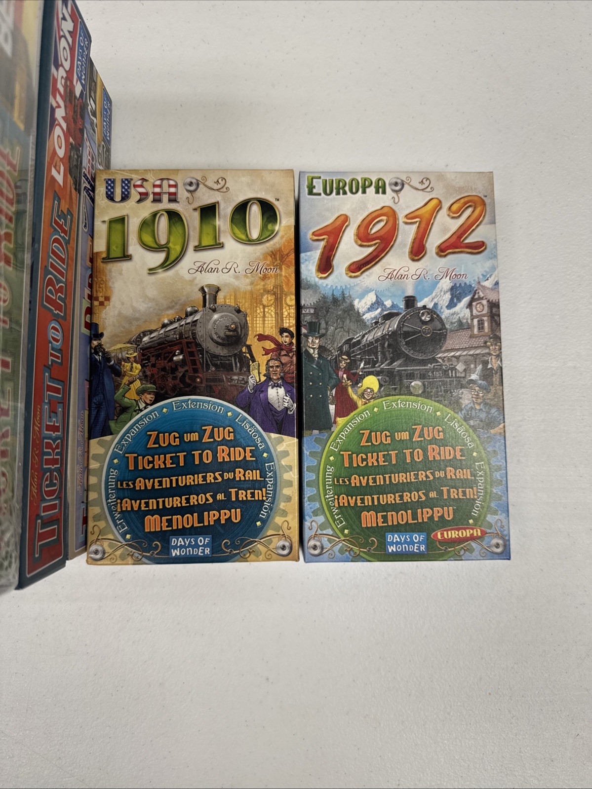 Ticket To Ride- EXPANSION LOT x21 ticket to ride expansions (used & new) ng31101