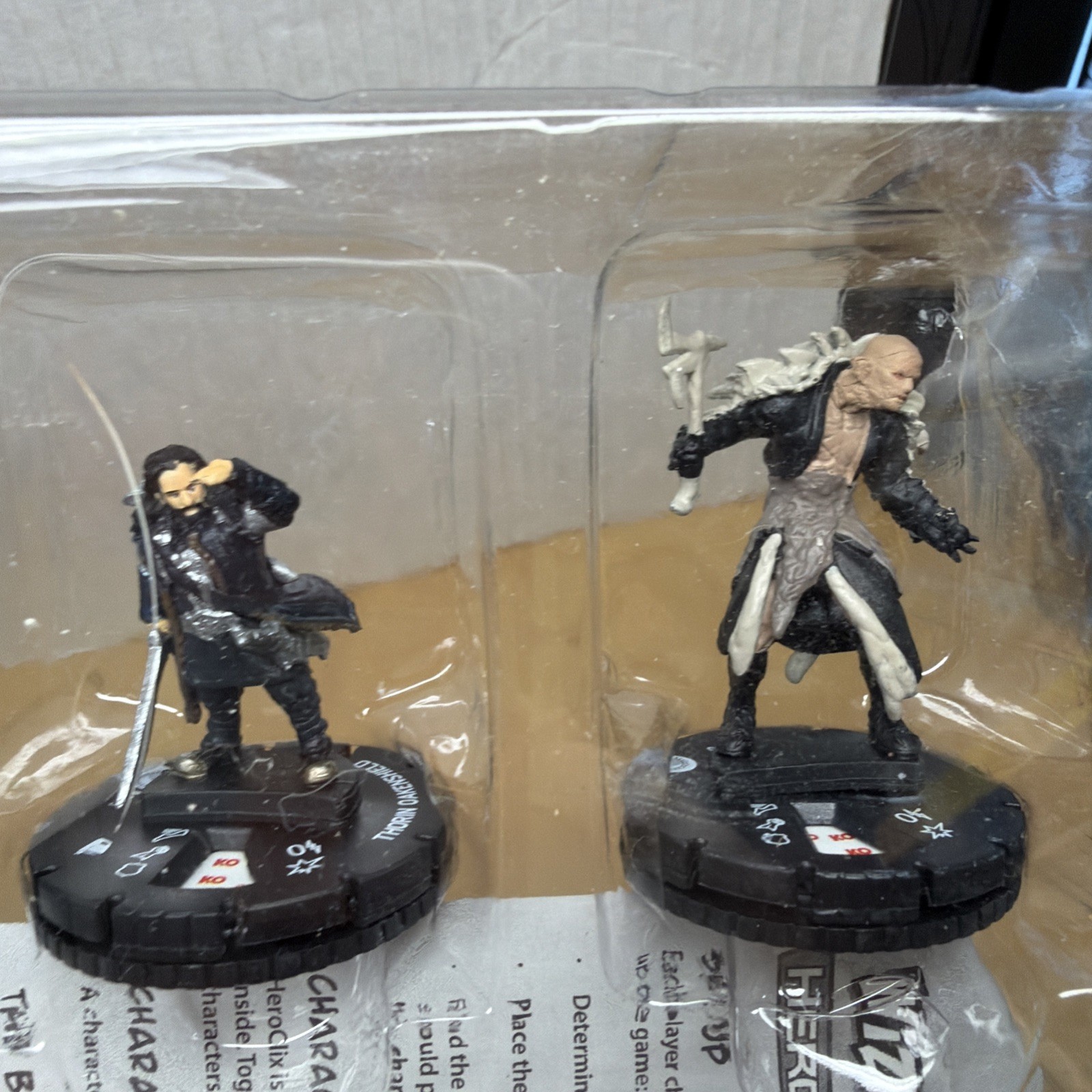2012 The Hobbit An Unexpected Journey 4 Figure Mini Game Complete LN
