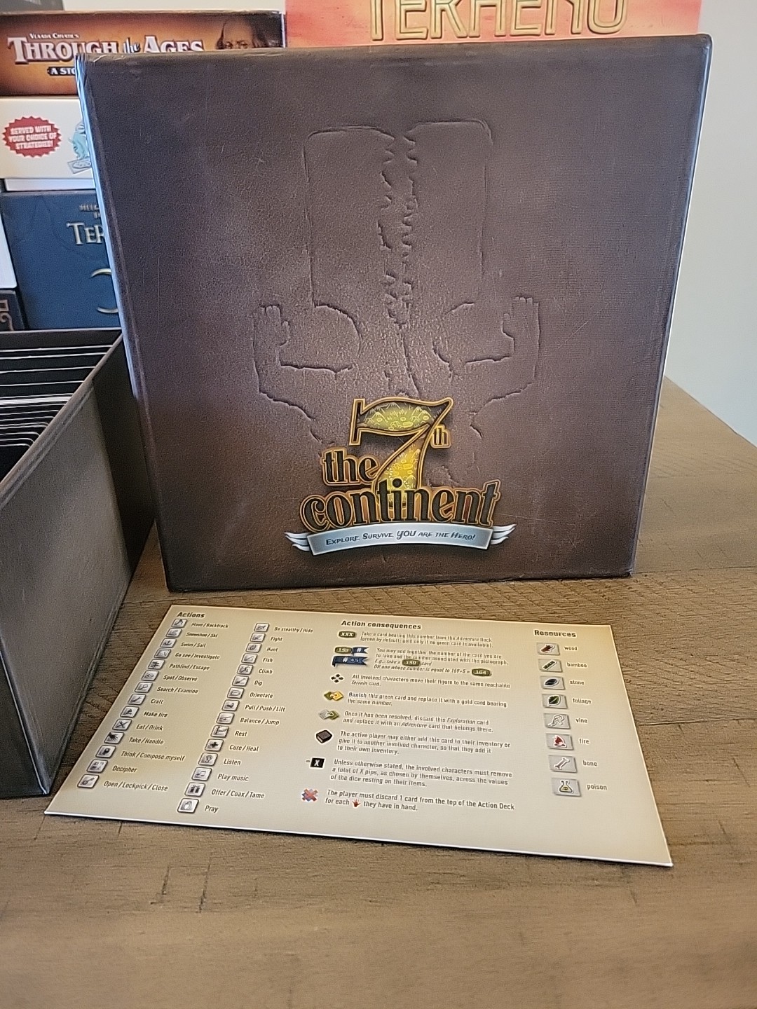The 7th Continent Board Game 2019 Classic Edition VG