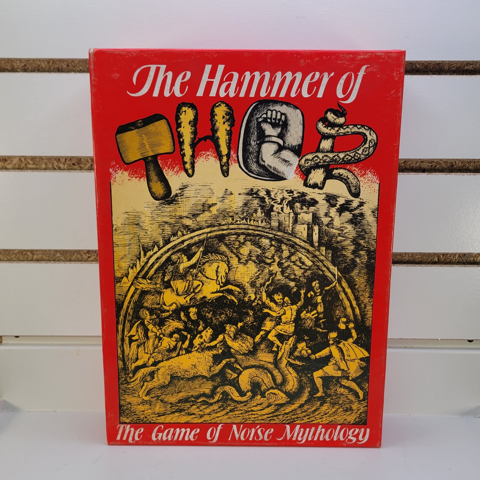 VINTAGE 1980 The Hammer of Thor The Game Of Norse Mythology TABLE TOP RPG Rare