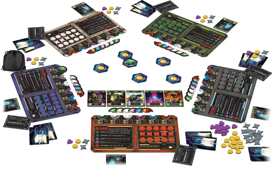 Horizons Board Game, Daily Magic Games, Ages 14+, 2-5 Players, Sci-Fi, Space