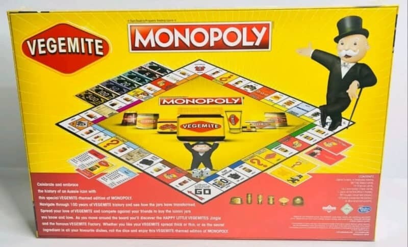 Monopoly Vegemite Australia 100th Birthday Celebration Edition BRAND NEW Sealed