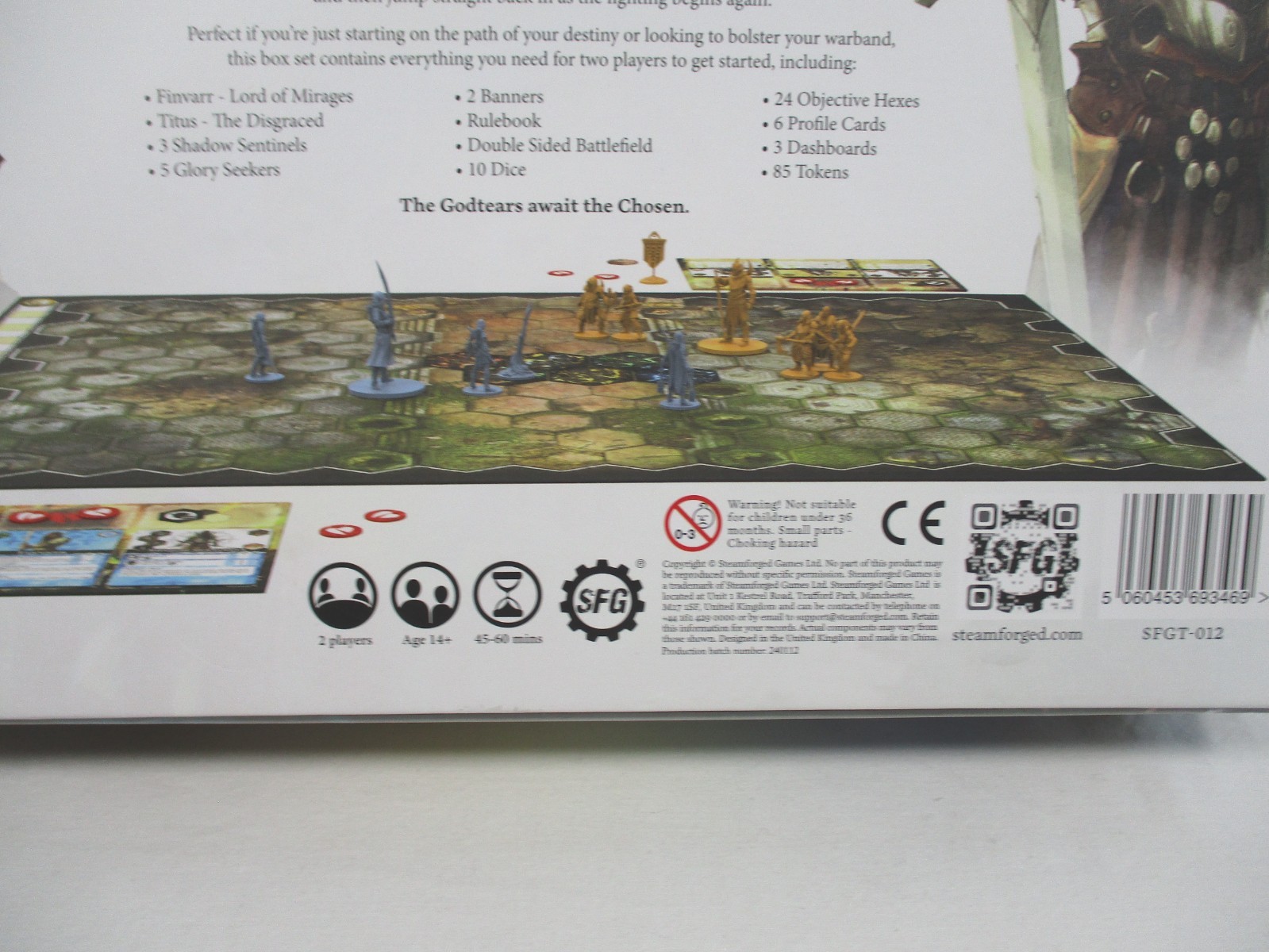Steamforged Games Godtear: The Borderlands Starter Set Board Game w/ Miniatures…