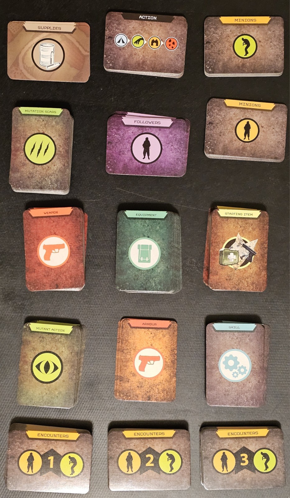 Post Human Survive / Evolve Board Game W/ Defiant Expansion – Good Condition