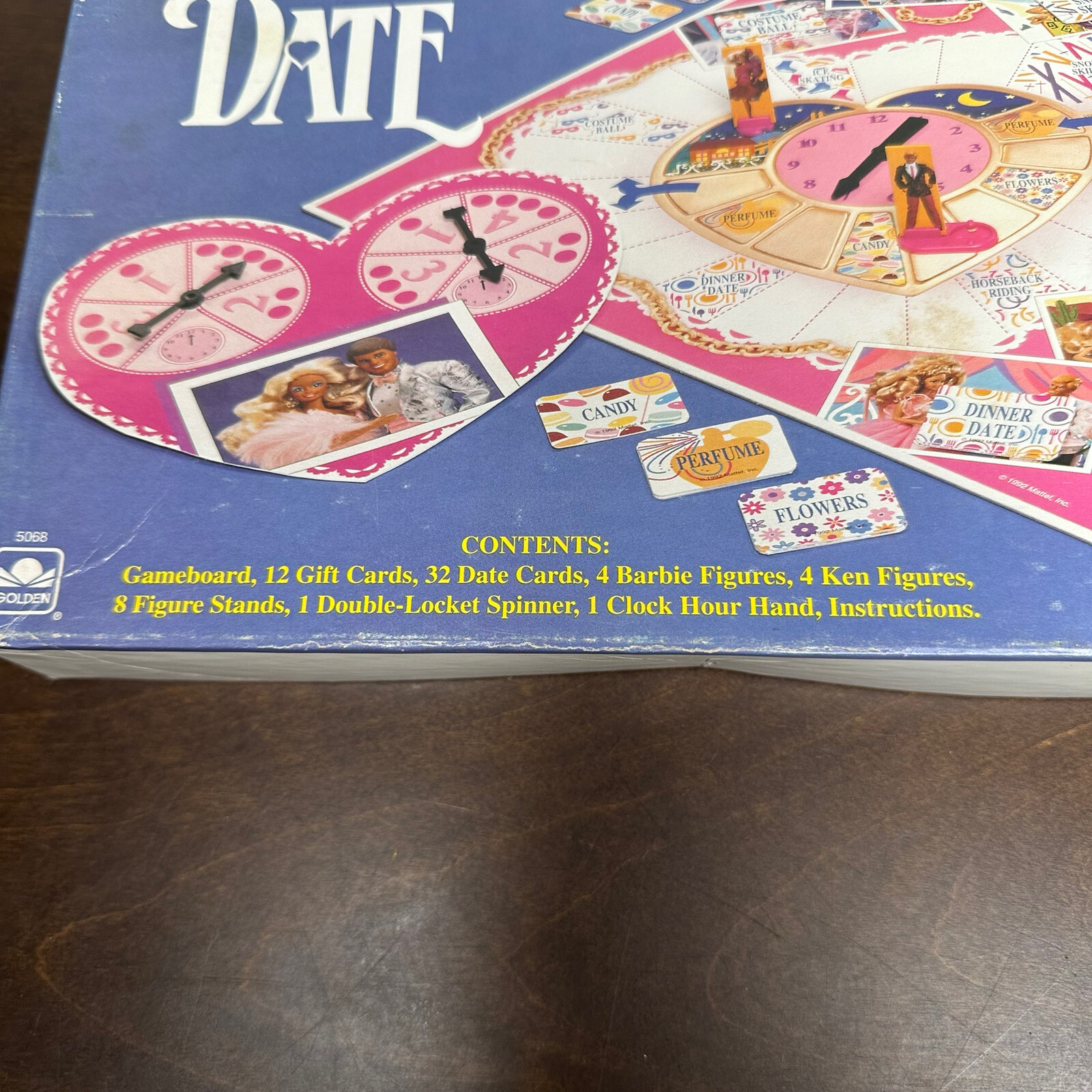 Vintage 1992 Mattel Barbie Dream Date Board Game Barbiecore Ken Kenergy Kenough