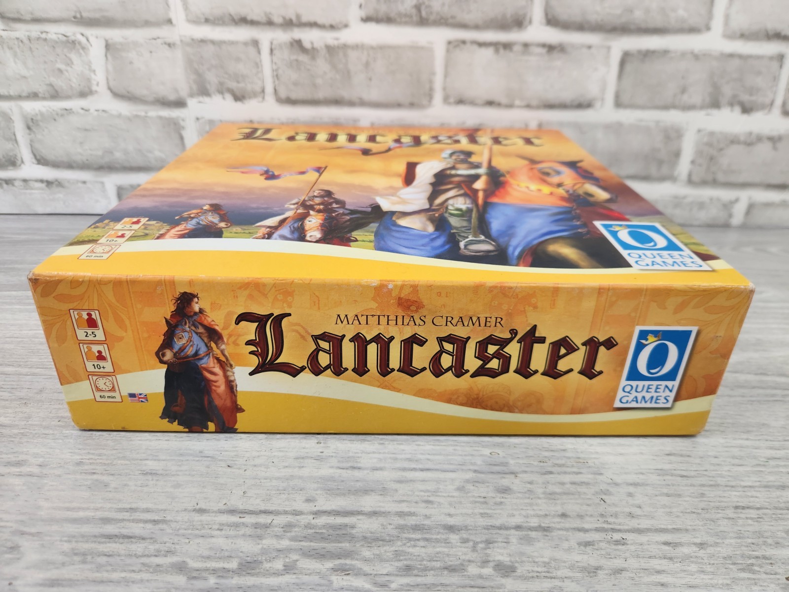 2011 Lancaster Board Game Queen Games Matthias Cramer Strategy Complete