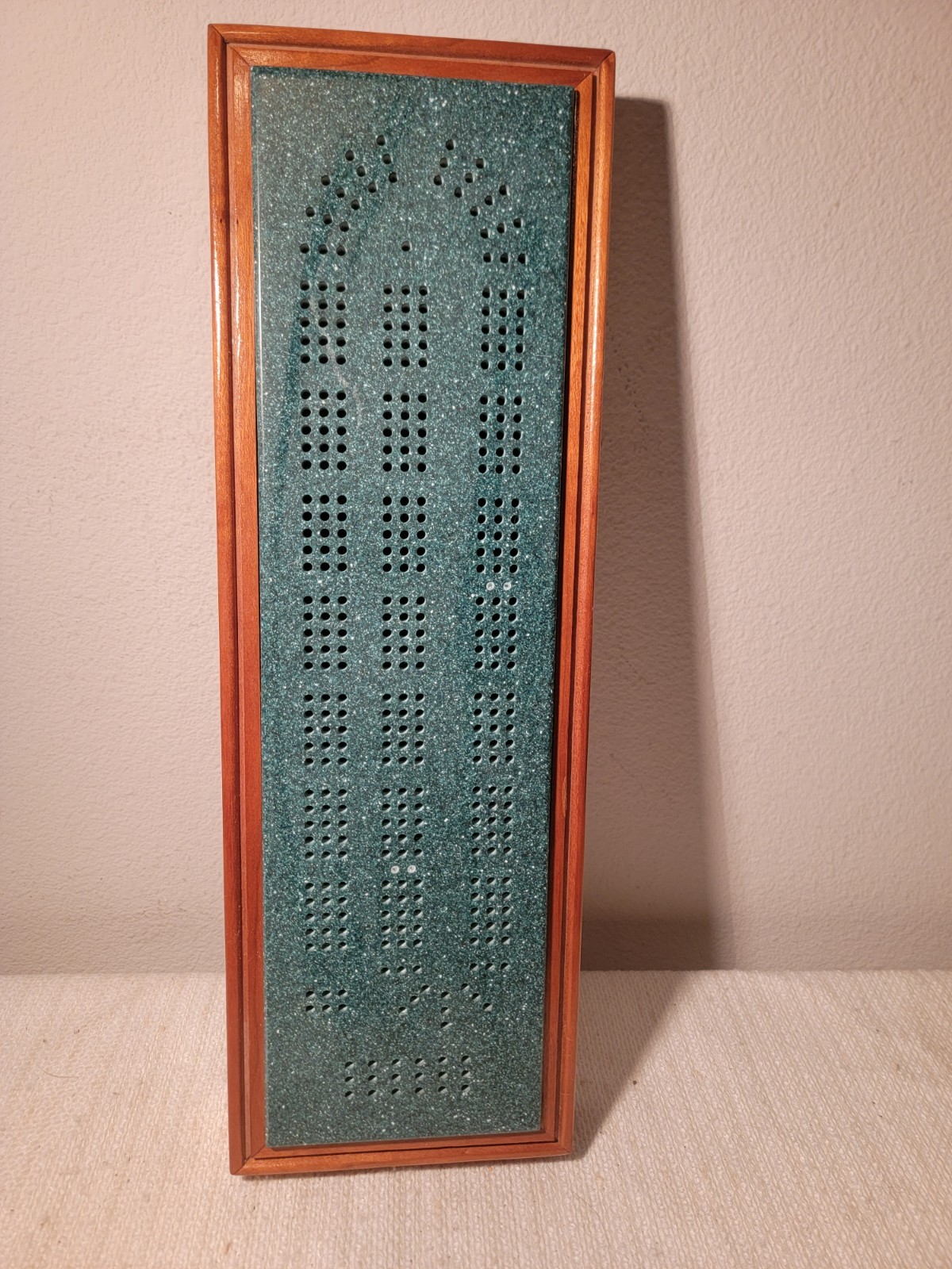 Handmade Cribbage Board Crafted By Bilodeau Designs Made In USA Wood W/pieces
