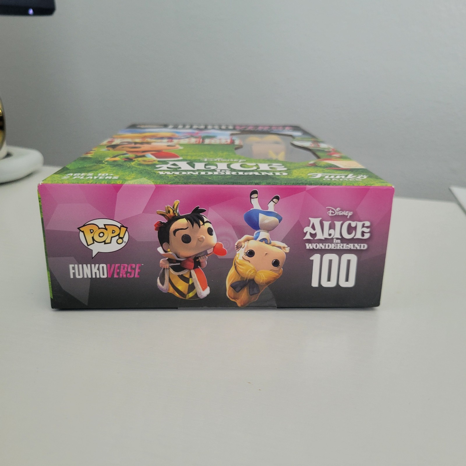 Disney FunkoVerse 2021 Alice In Wonderland 2 Pk Strategy Game NIB Sealed