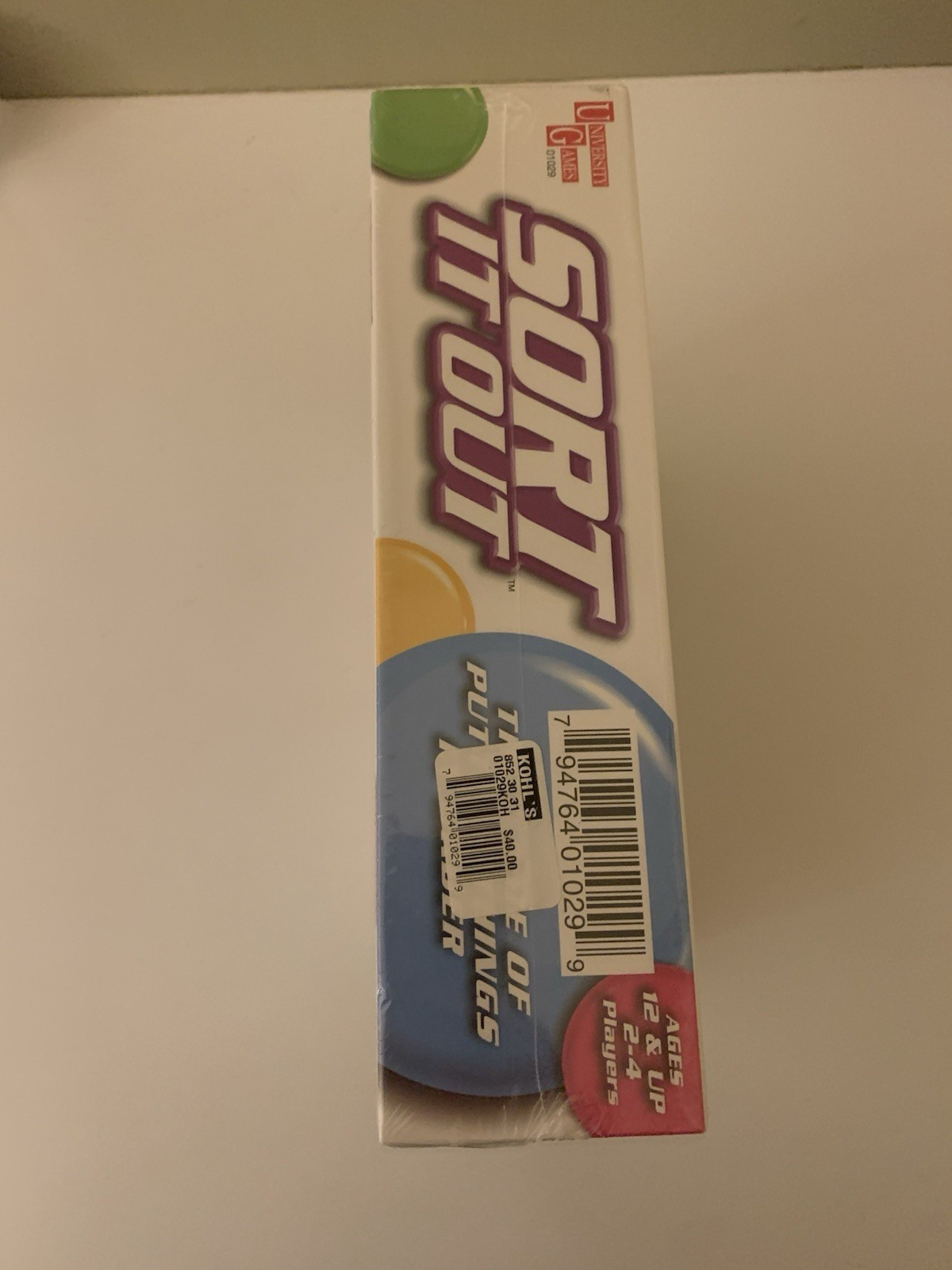 Sort It Out Board Game by University Games 2 to 4 Players Ages 12+ Brand New
