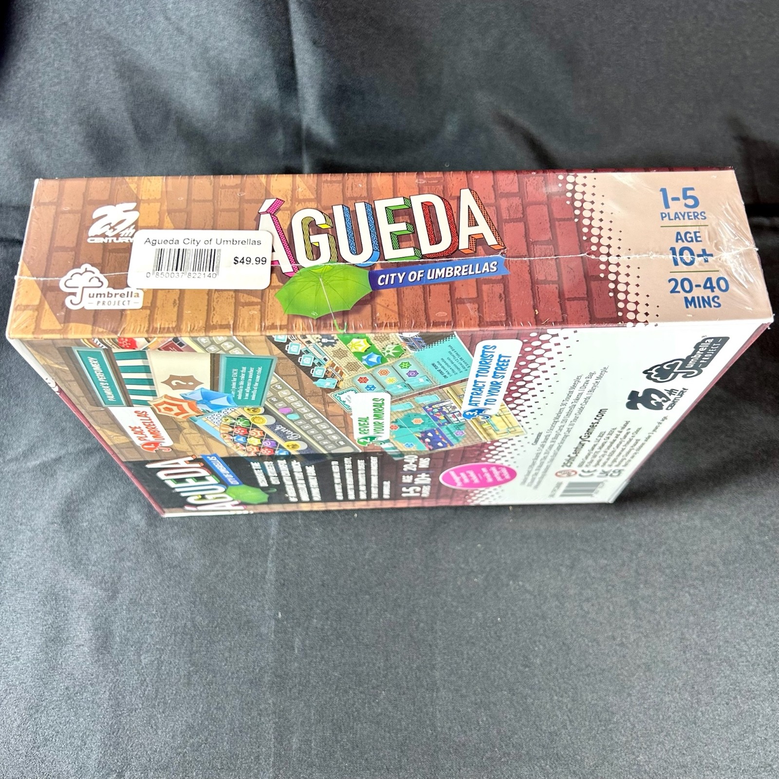 Agueda: City of Umbrellas – A Strategy Game – Portuguese Version Included – NIB