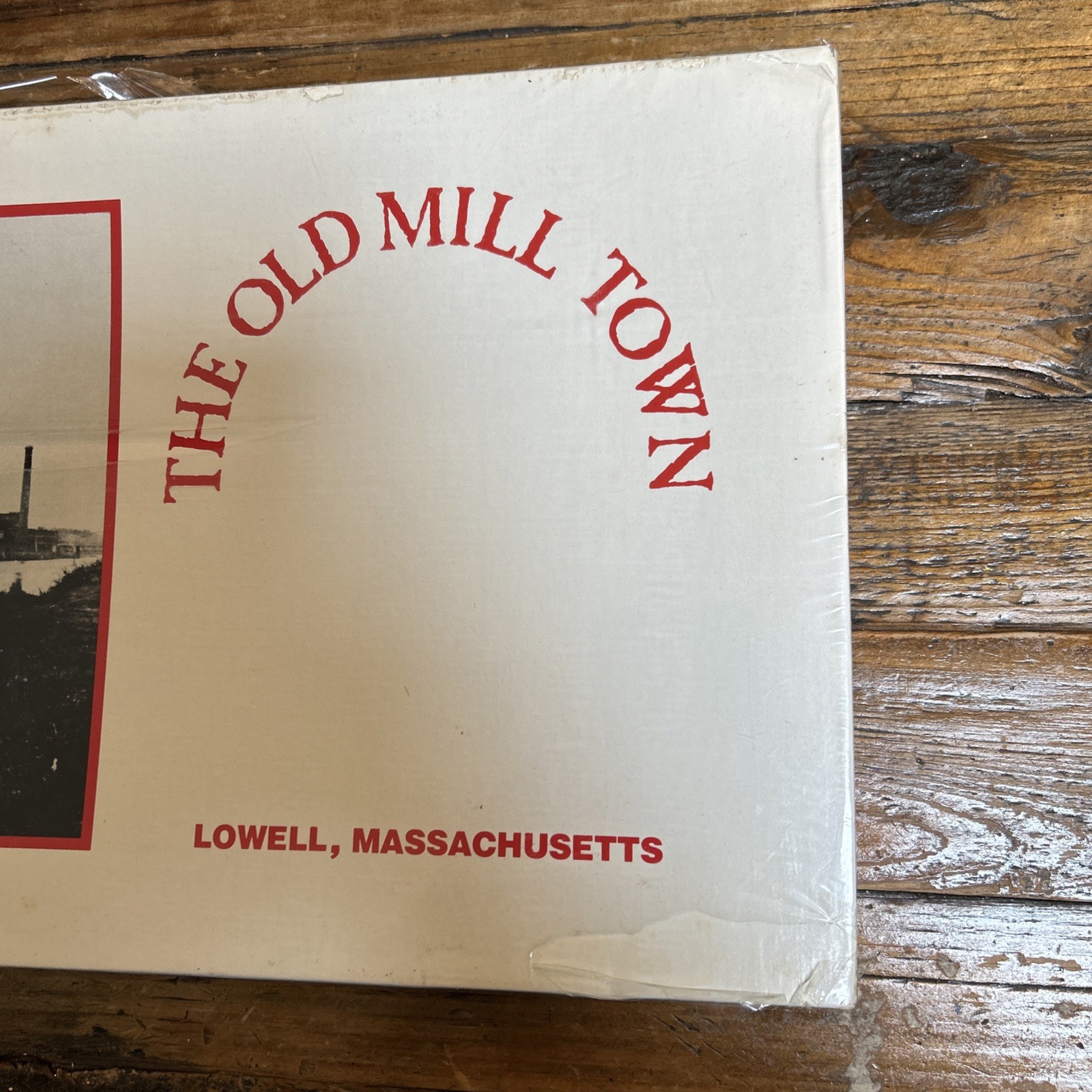 NEW SEALED! RARE! Vintage 1981 The Old Mill Town Board Game Lowell Massachusetts