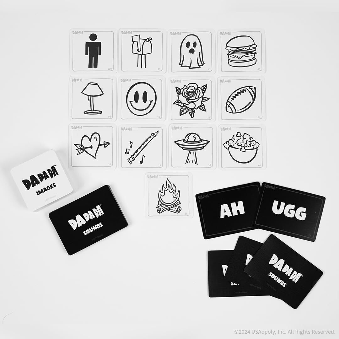Dadada Party Family Card Game The OP Games Word Sound Fast Quick