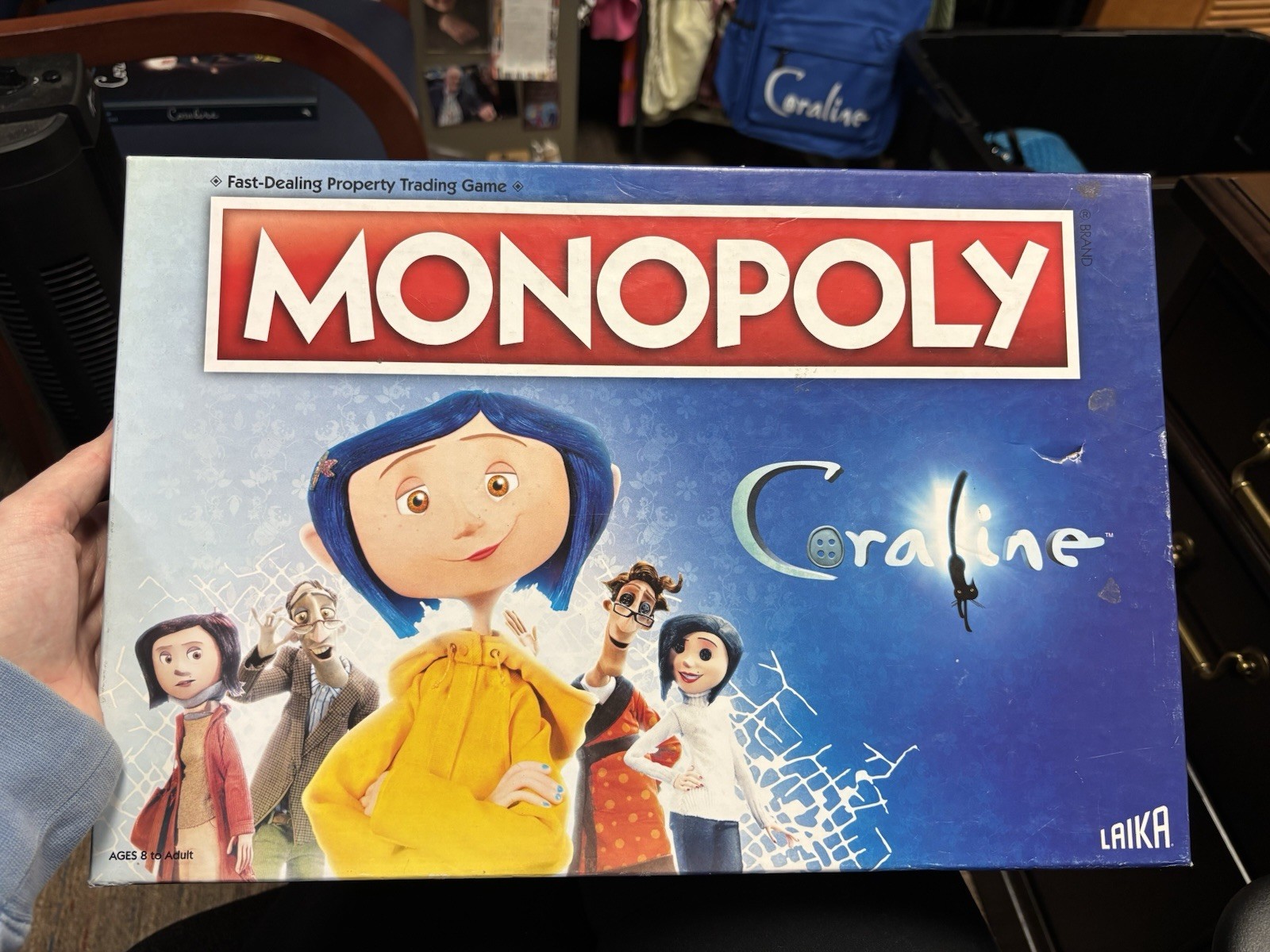 Hasbro Coraline Monopoly Board Game Laika Rare Collectibles 2019 Edition