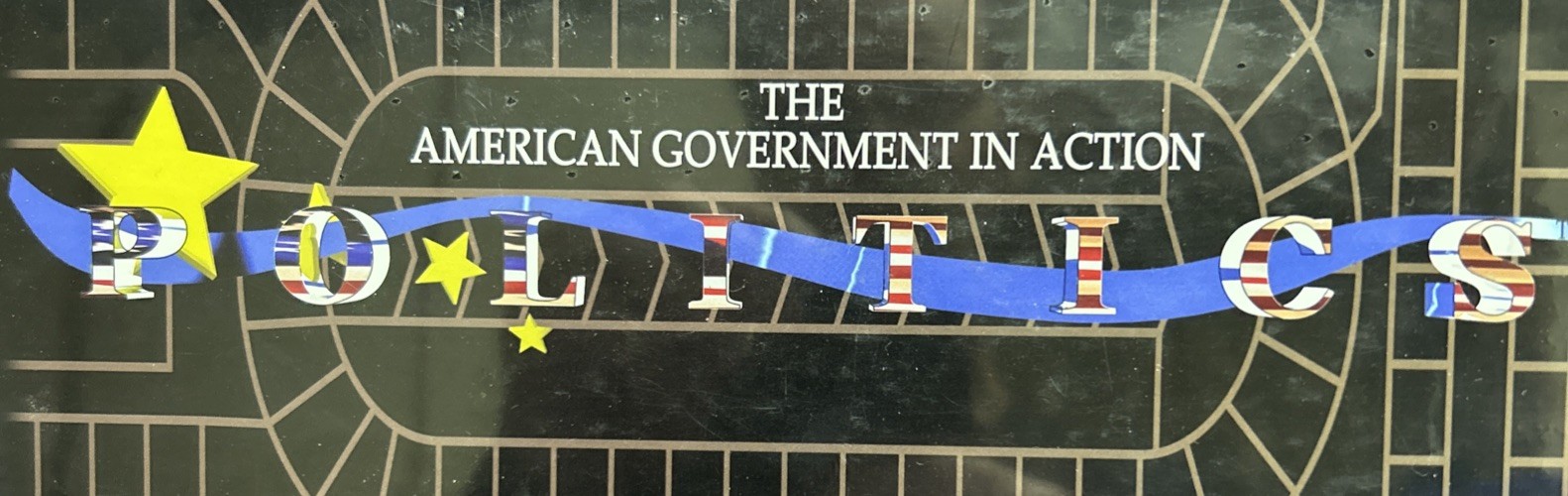 POLITICS – The American Government In Action game 2004 Charles Smaltz SEALED!