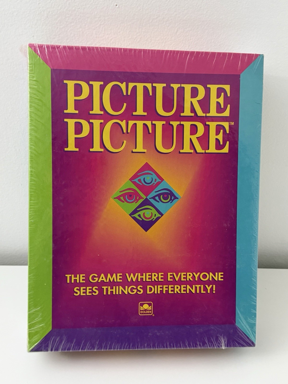 Vintage 1992 Picture Picture Board Game by Golden SEALED NIB NEW