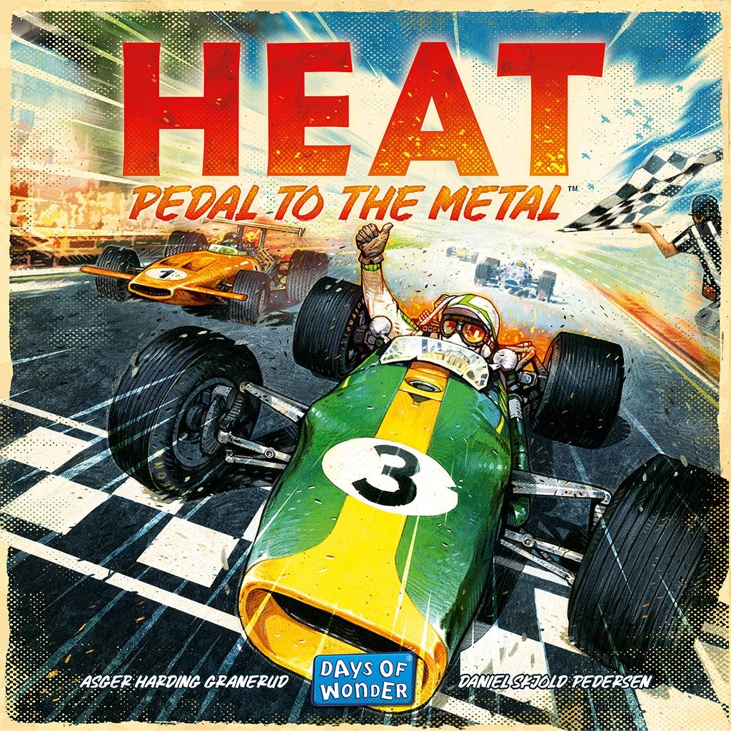 Heat: Pedal to the Metal Board Game (PREORDER – Release Date June 2026)
