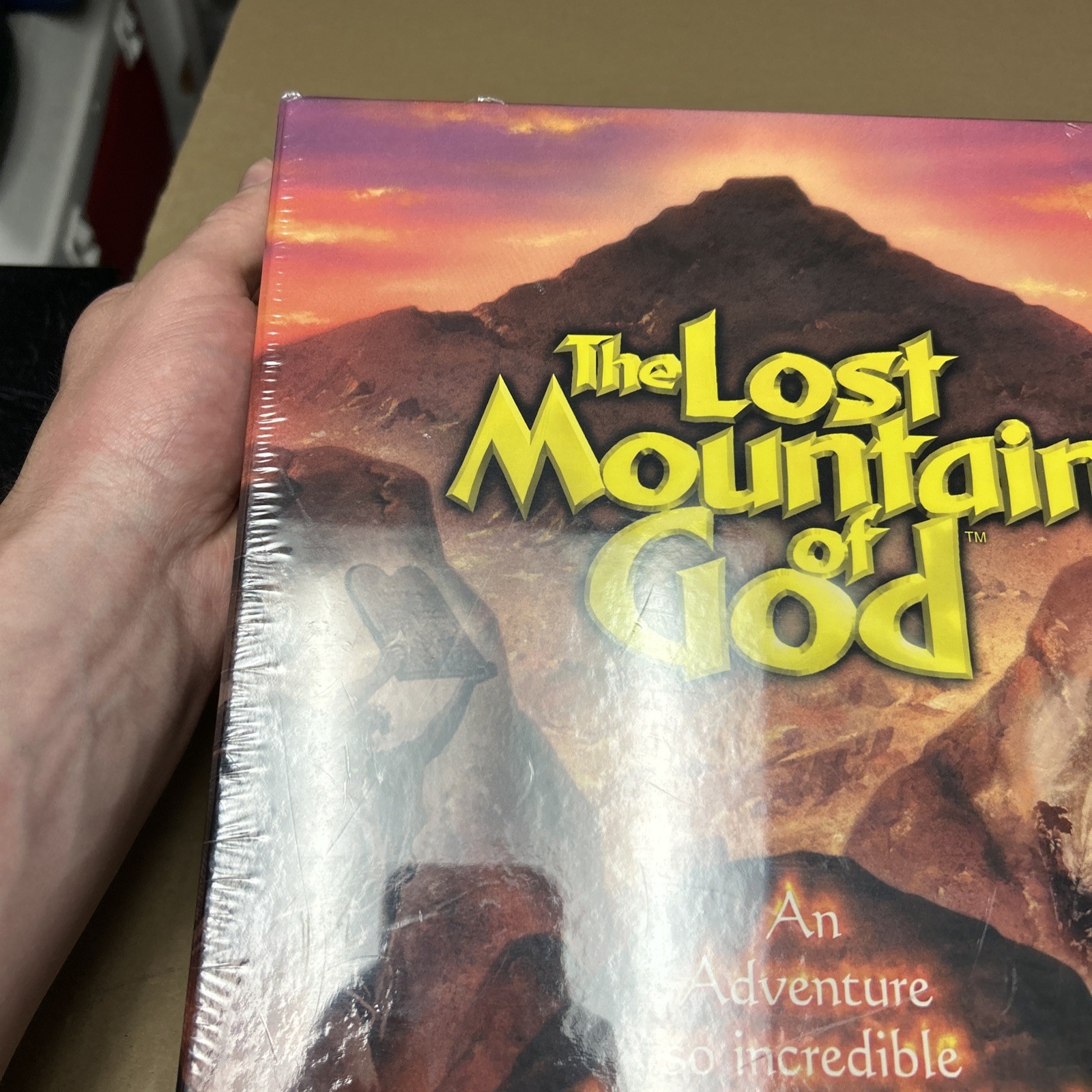 Tommy Nelson The Lost Mountain of God Biblical Adventure Board Game New W/Tears