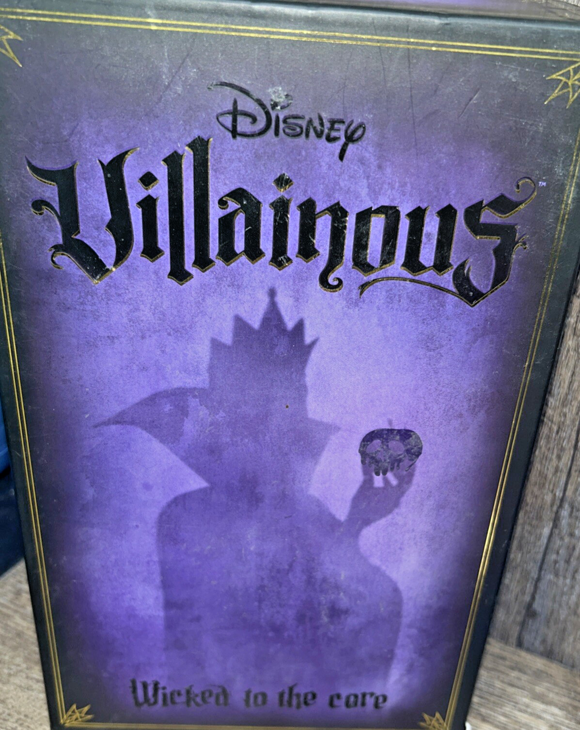 Disney Villainous Wicked to the Core COMPLETE Ravensburger 2019 Stand Alone Game