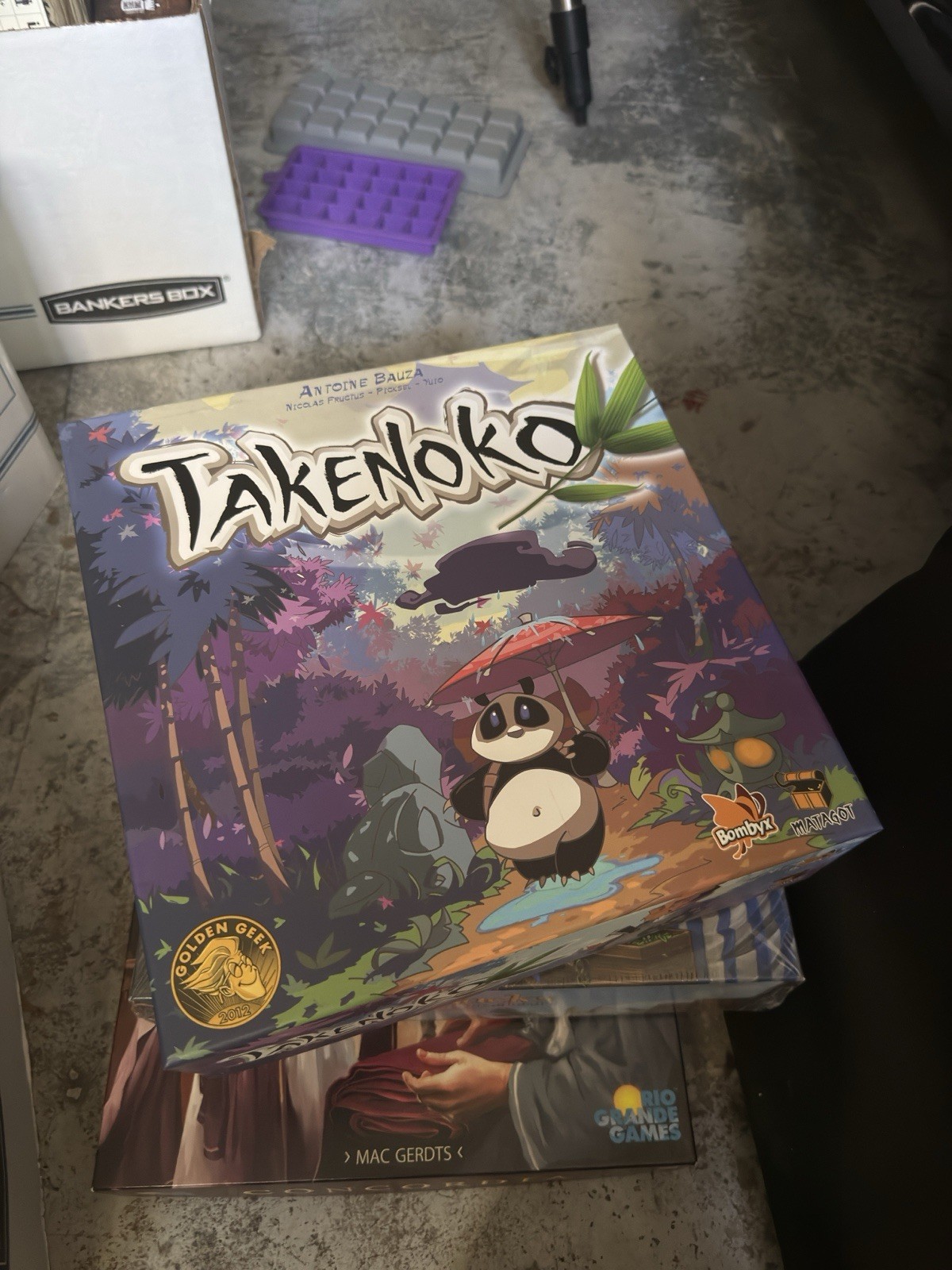 Bombyx MATAGOT Takenoko Board Game Animals Theme 2 Players 8+ Golden Geek Award